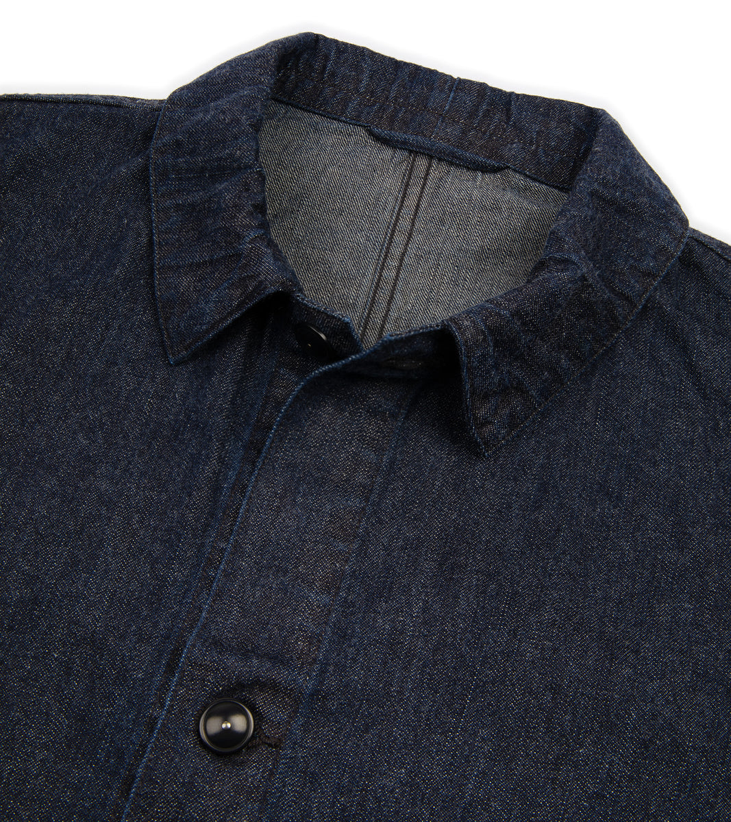 Kaptain Sunshine Denim Coverall Jacket: Indigo