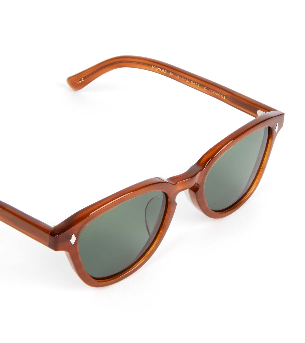 Ayame NEWOLD Sunglasses: Caramel/Dark Green – Trunk Clothiers