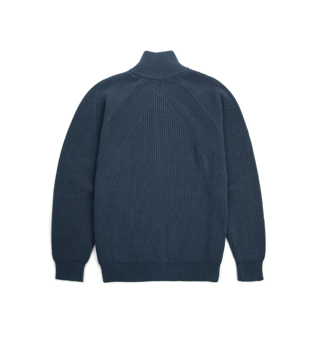 Batoner Signature Driver's Knit Cotton Zip Cardigan: Dark Blue