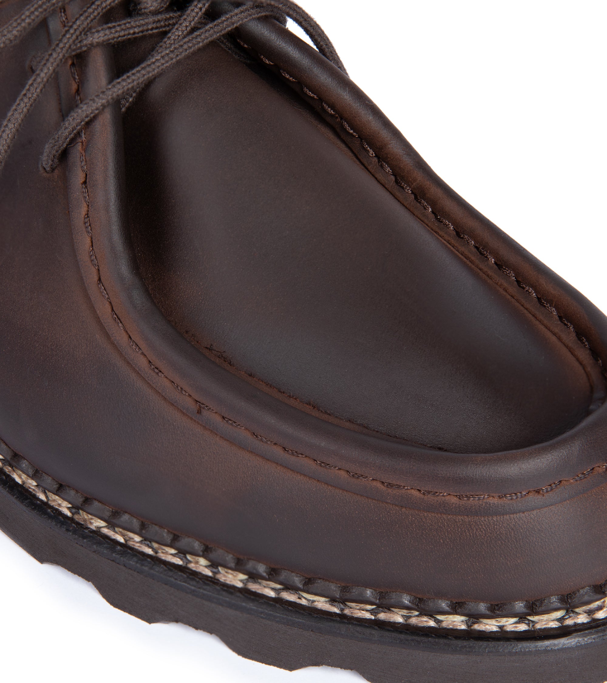 Paraboot Michael Nubuck Shoe: Dark Brown