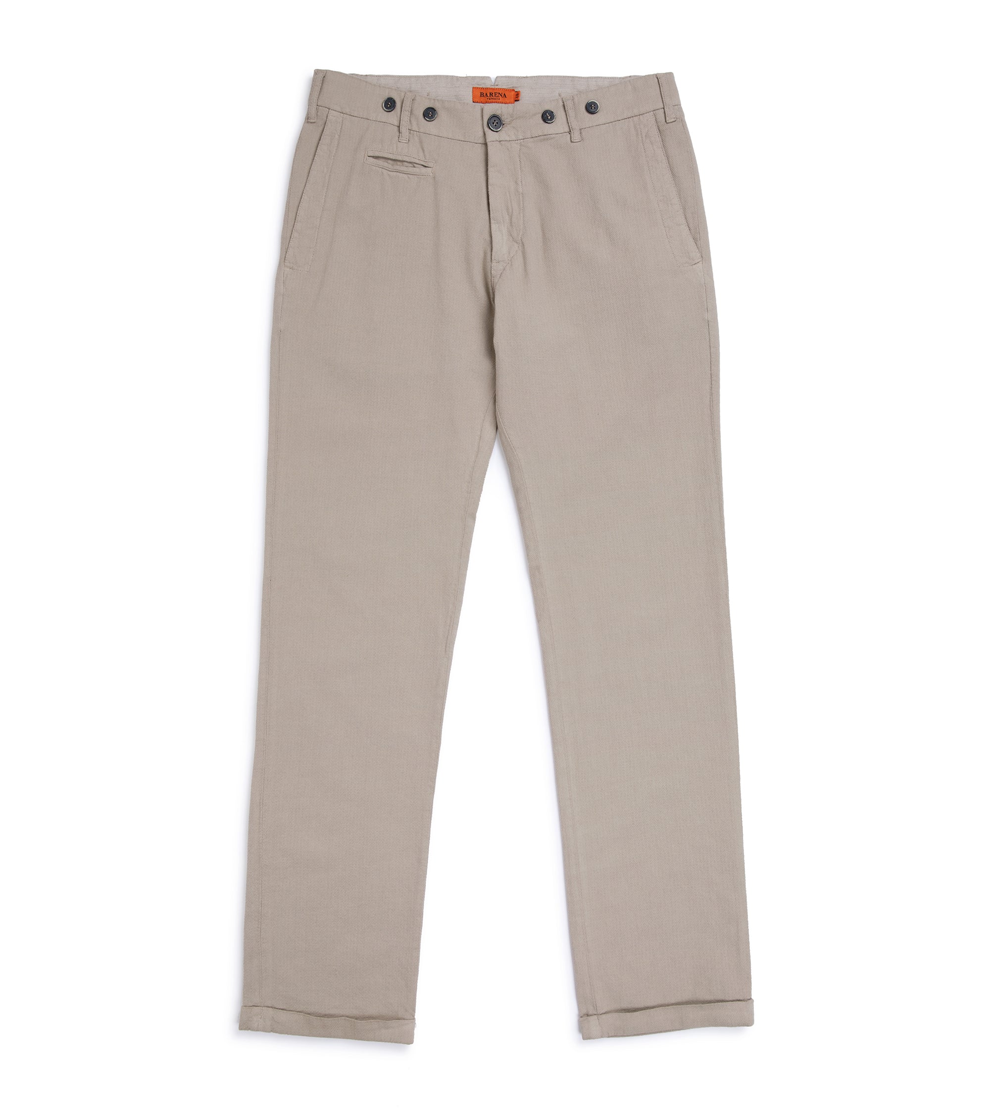 Barena Rampin Arela Cotton Trousers: Beige