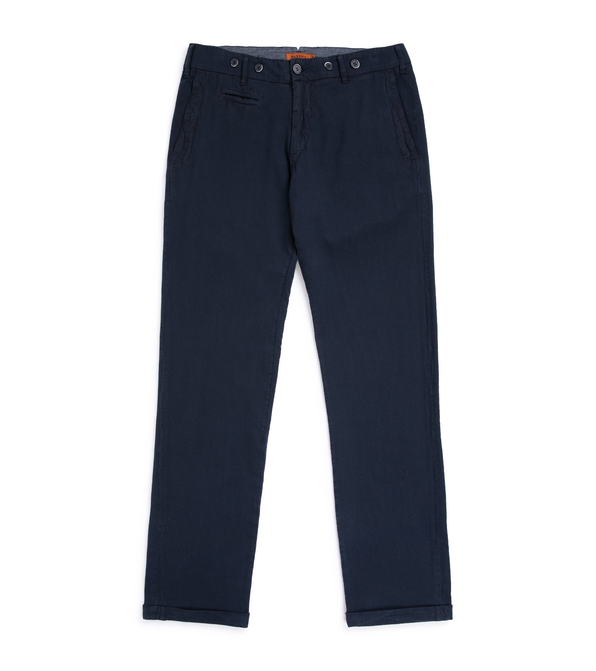 Barena Rampin Arela Cotton Trousers: Navy