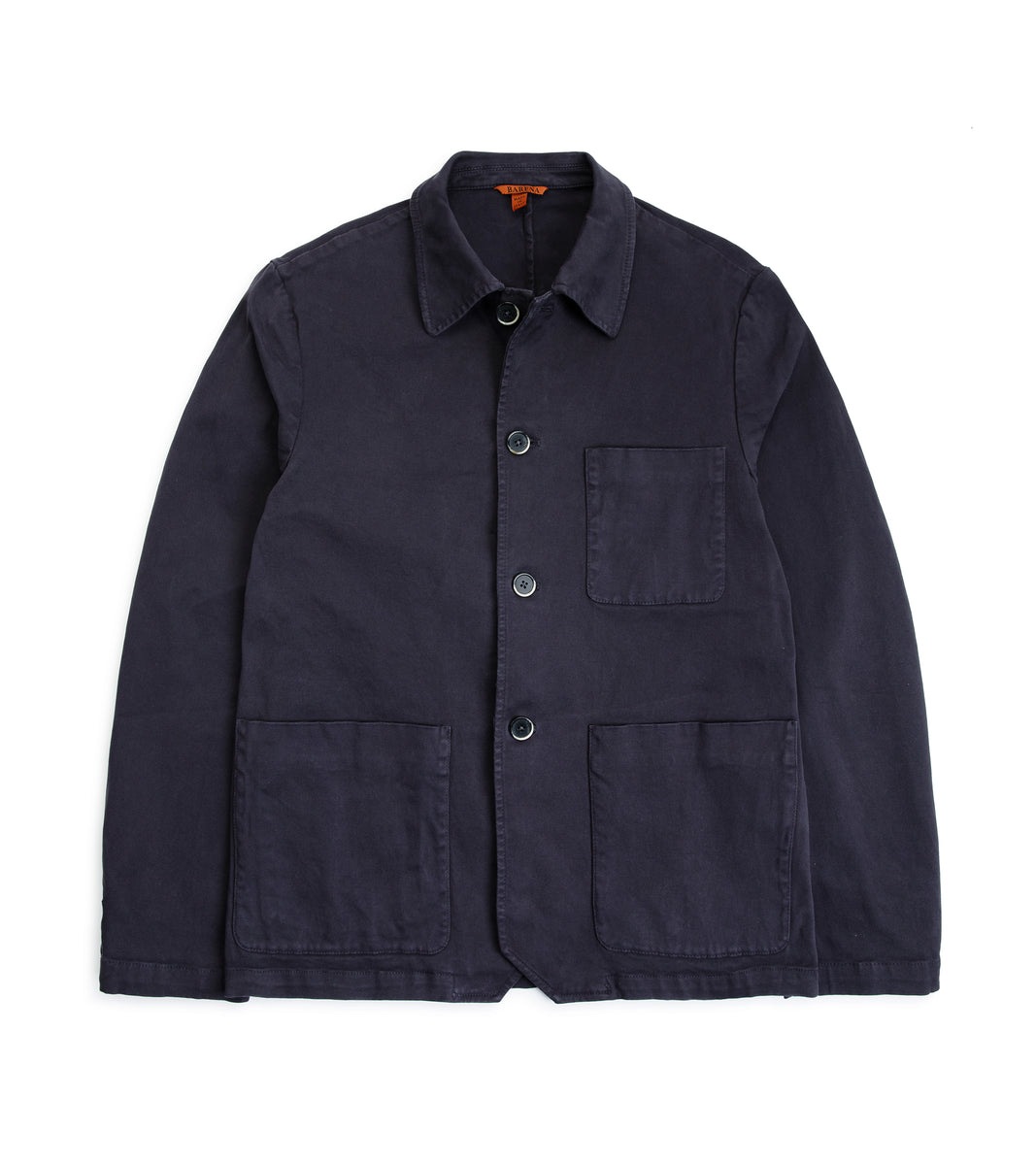 Barena Visal Mante Cotton Twill Overshirt: Navy – Trunk Clothiers