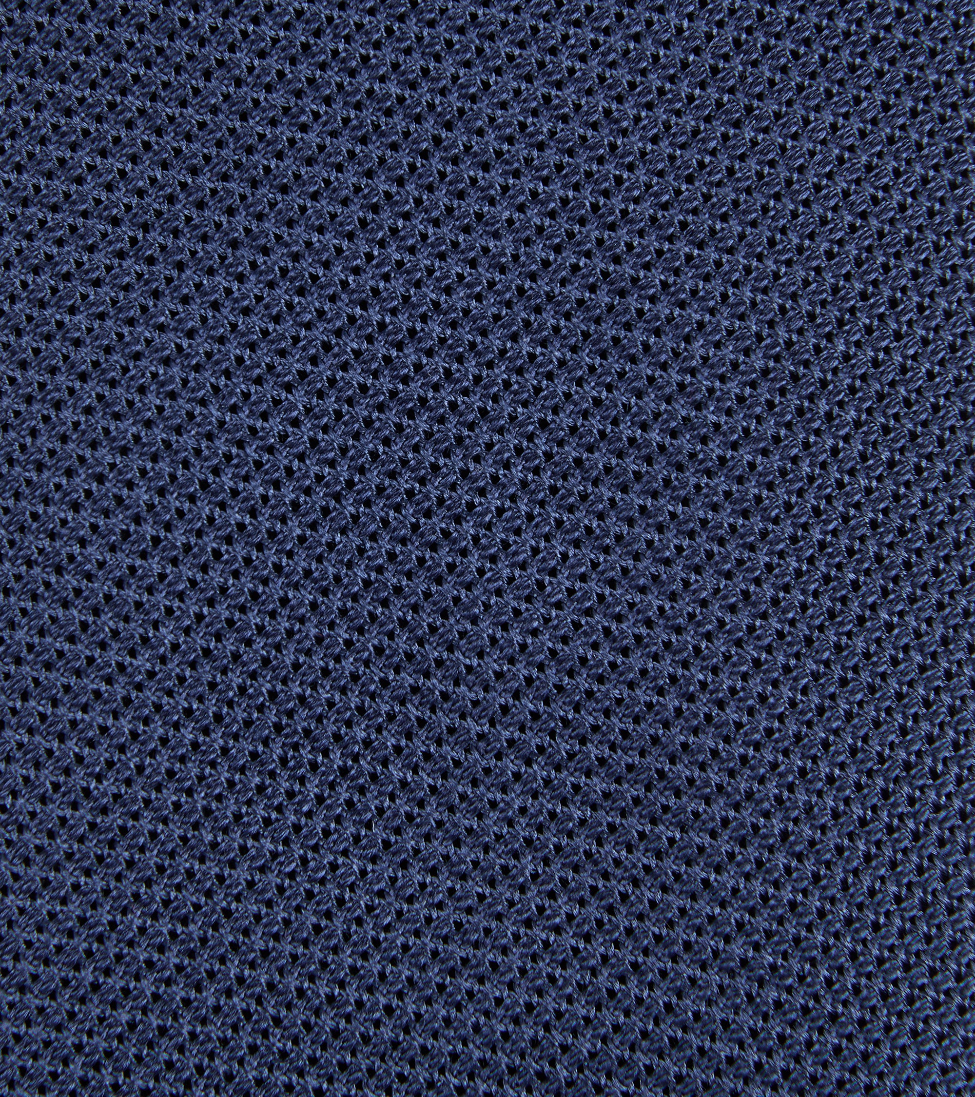 Bigi Fine Silk Grenadine Tie: Blue