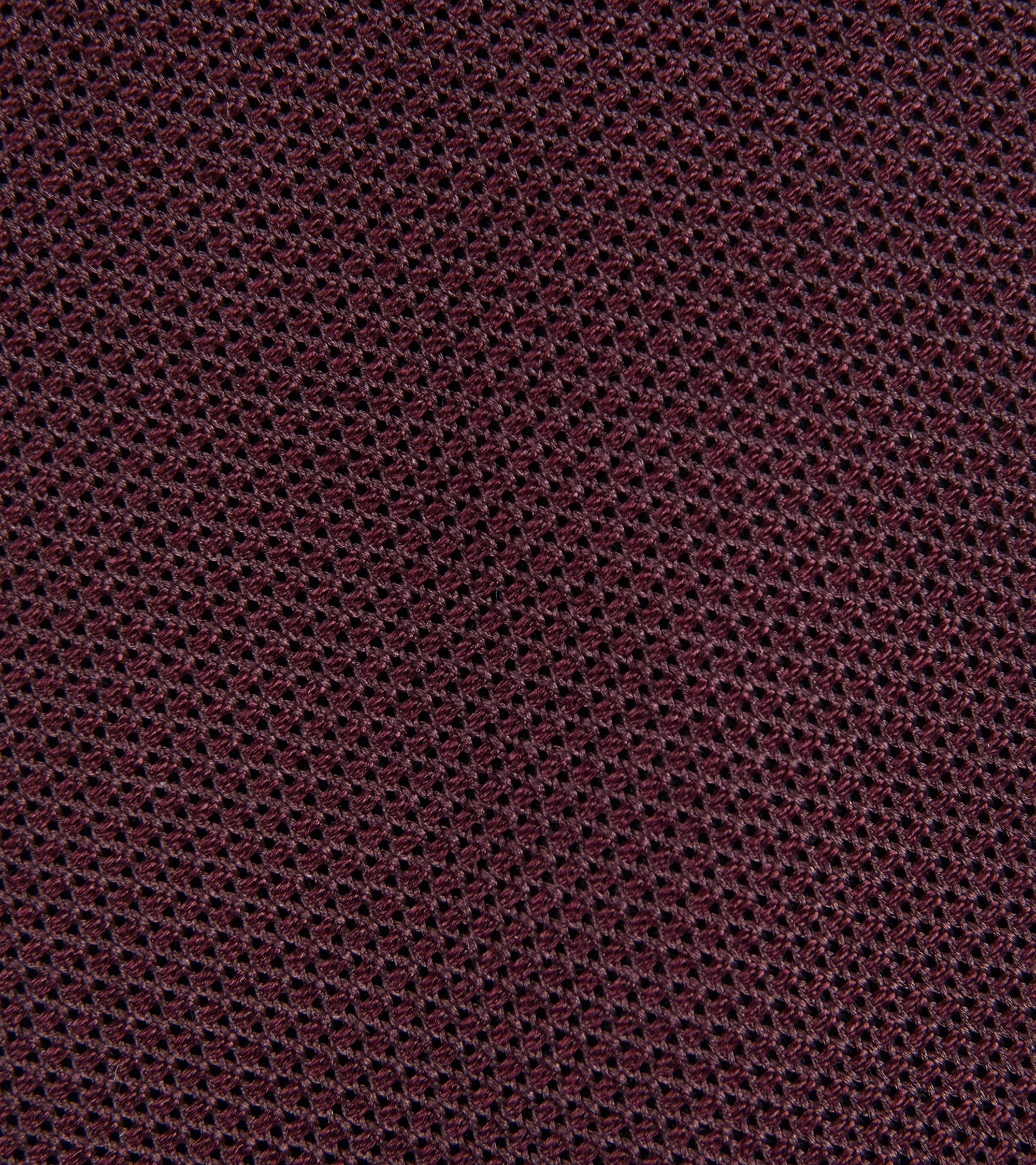 Bigi Fine Silk Grenadine Tie: Burgundy