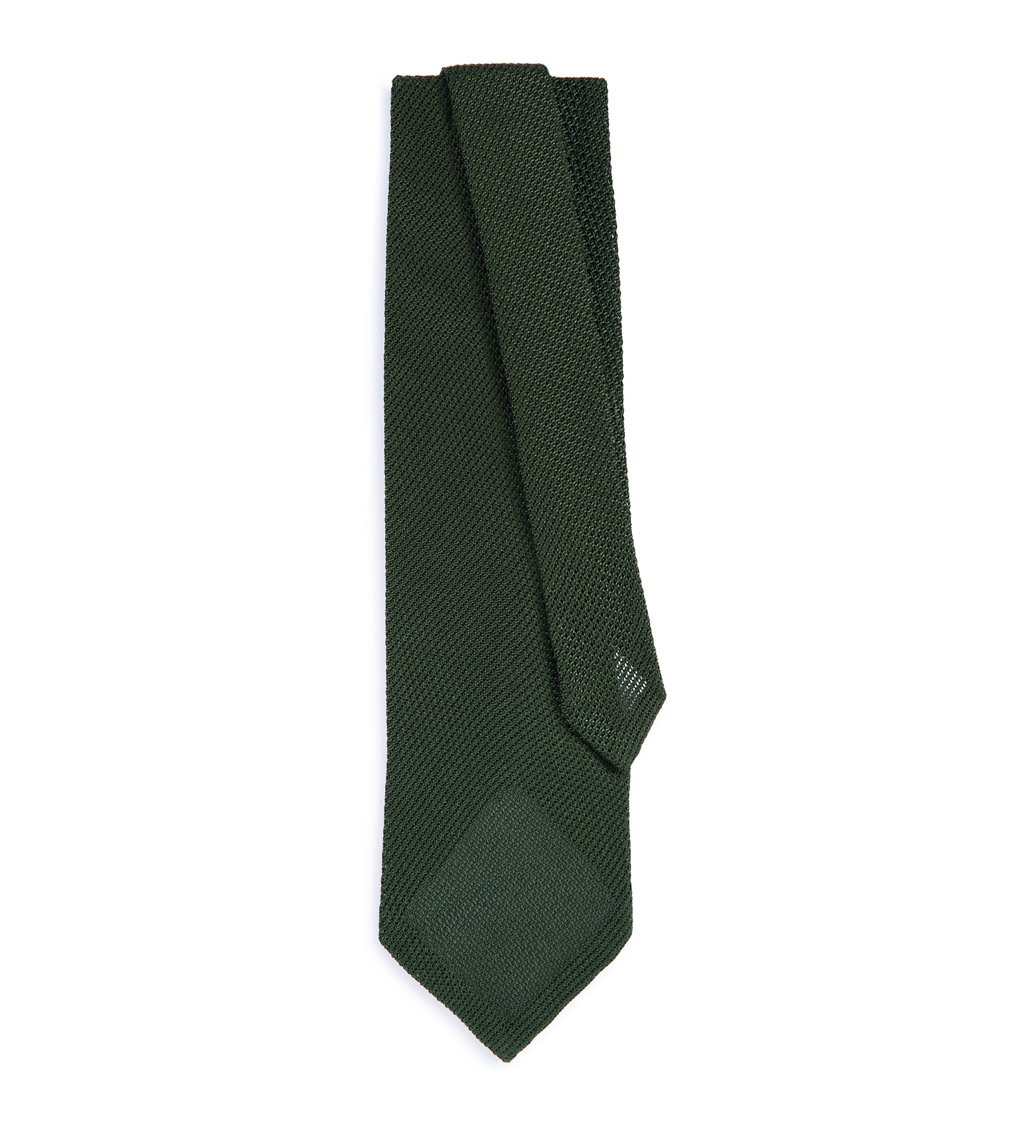 Bigi Fine Silk Grenadine Tie: Green