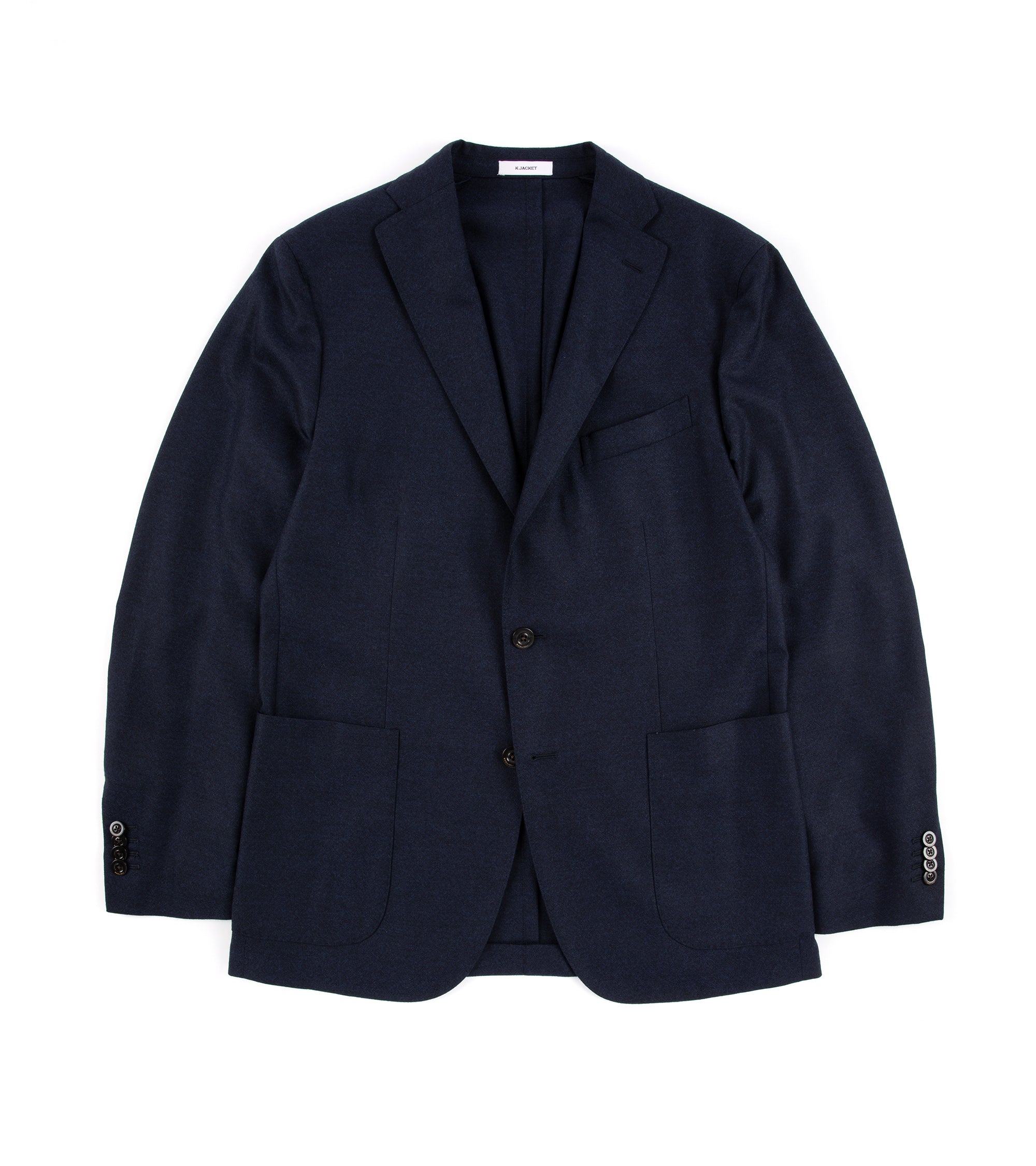 Boglioli Lightweight Wool Travel Suit: Navy