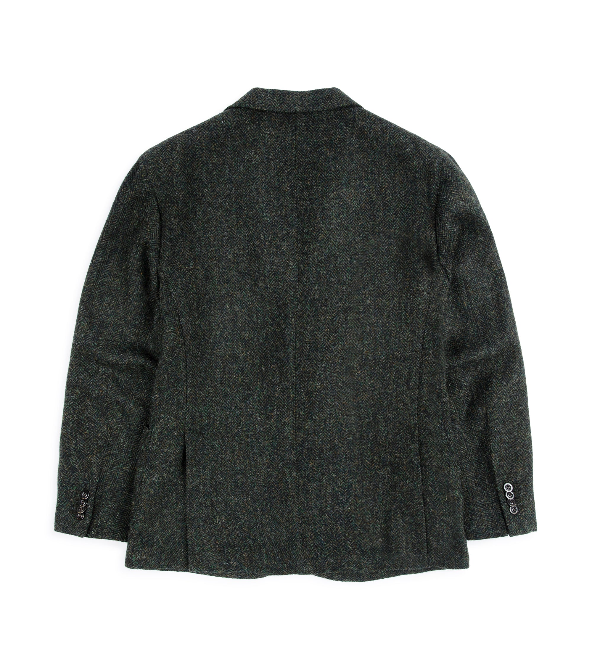 Boglioli Shetland Wool Herringbone K Jacket: Green