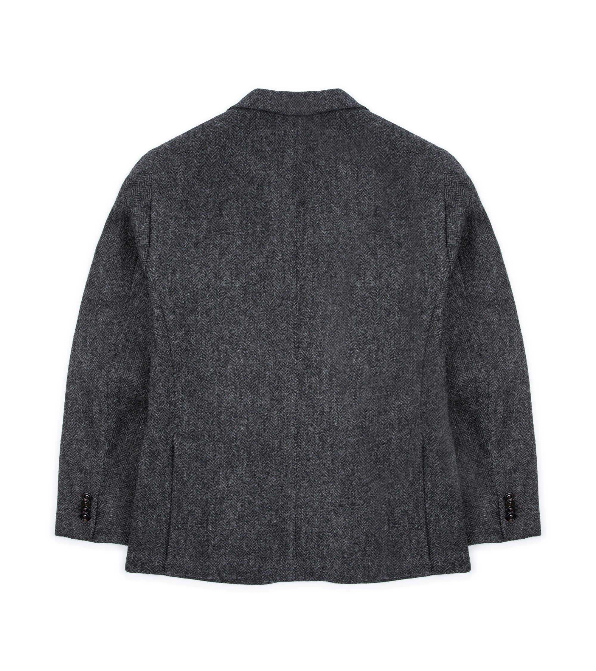 Boglioli Shetland Wool Herringbone K Jacket: Grey