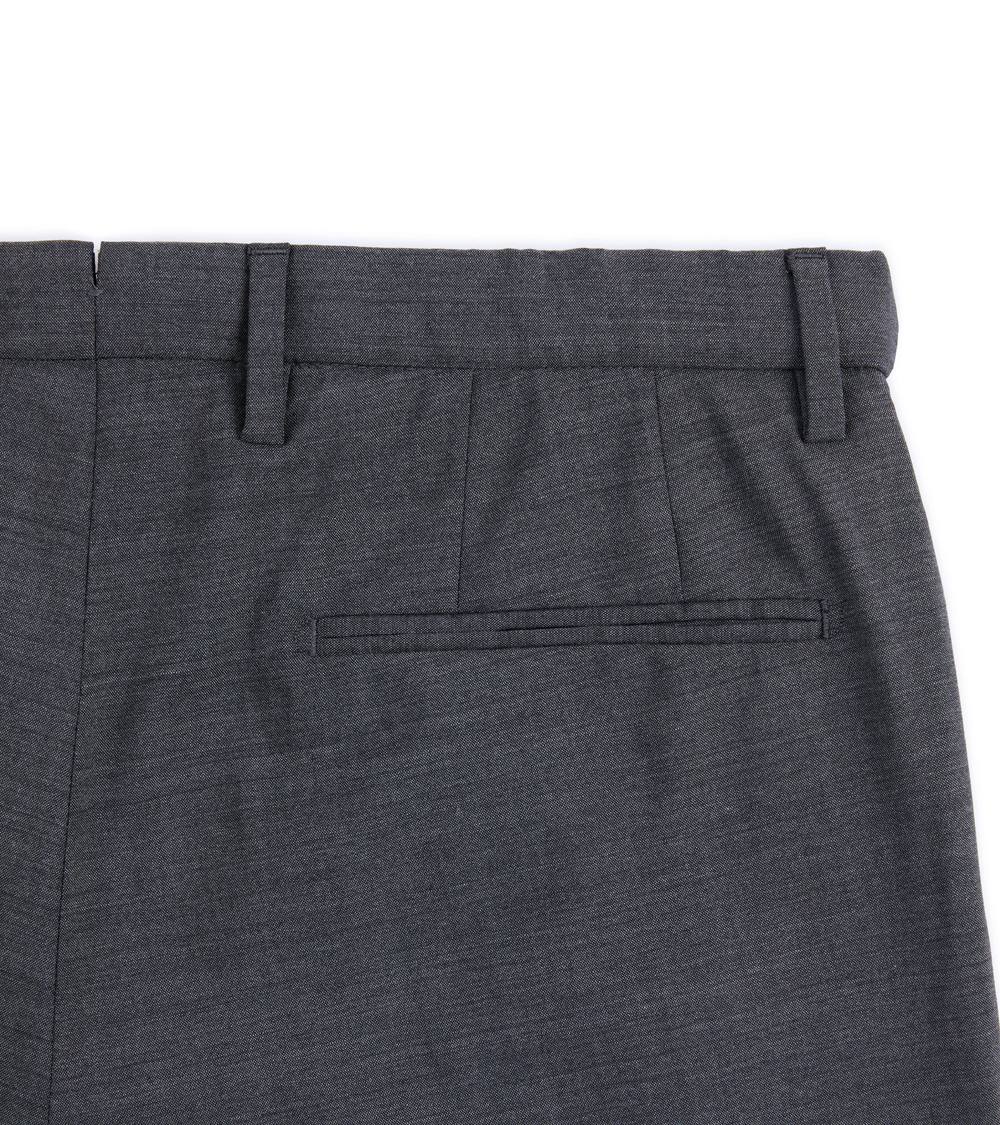 Boglioli Tropical Wool Travel Trousers: Grey