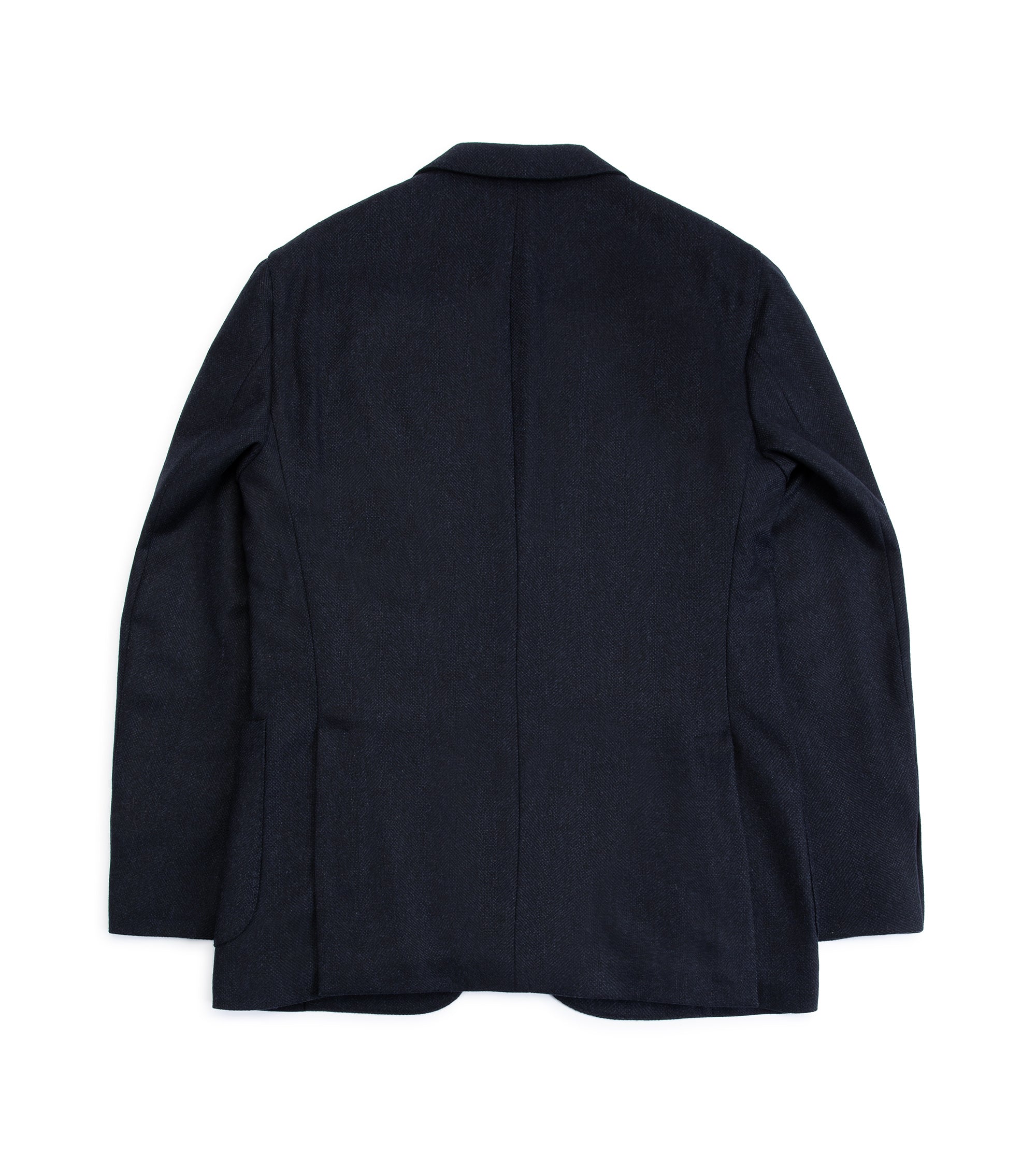 Boglioli Wool Cashmere Broken Twill K Jacket: Navy