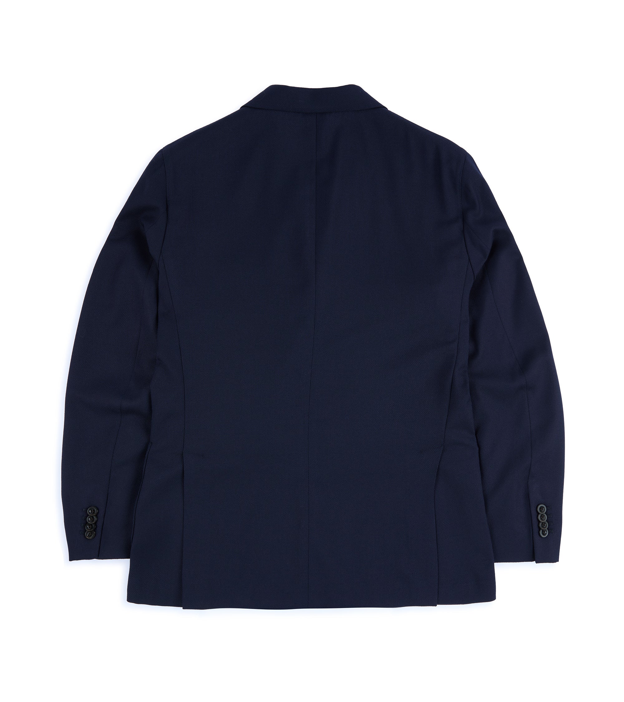 Boglioli Wool Hopsack Double-Breasted K Jacket: Navy