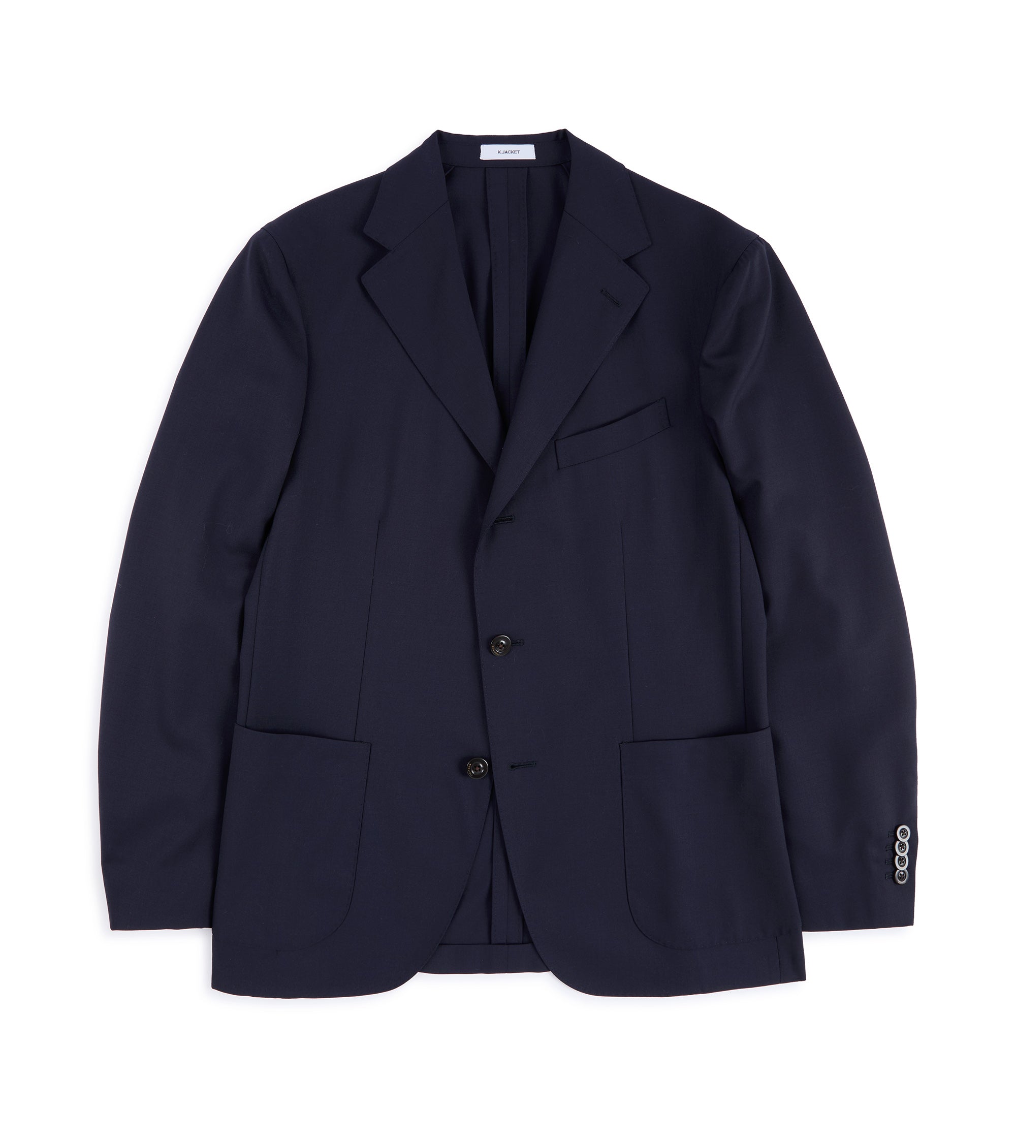 Boglioli for Trunk Tropical Wool Travel K Jacket: Navy