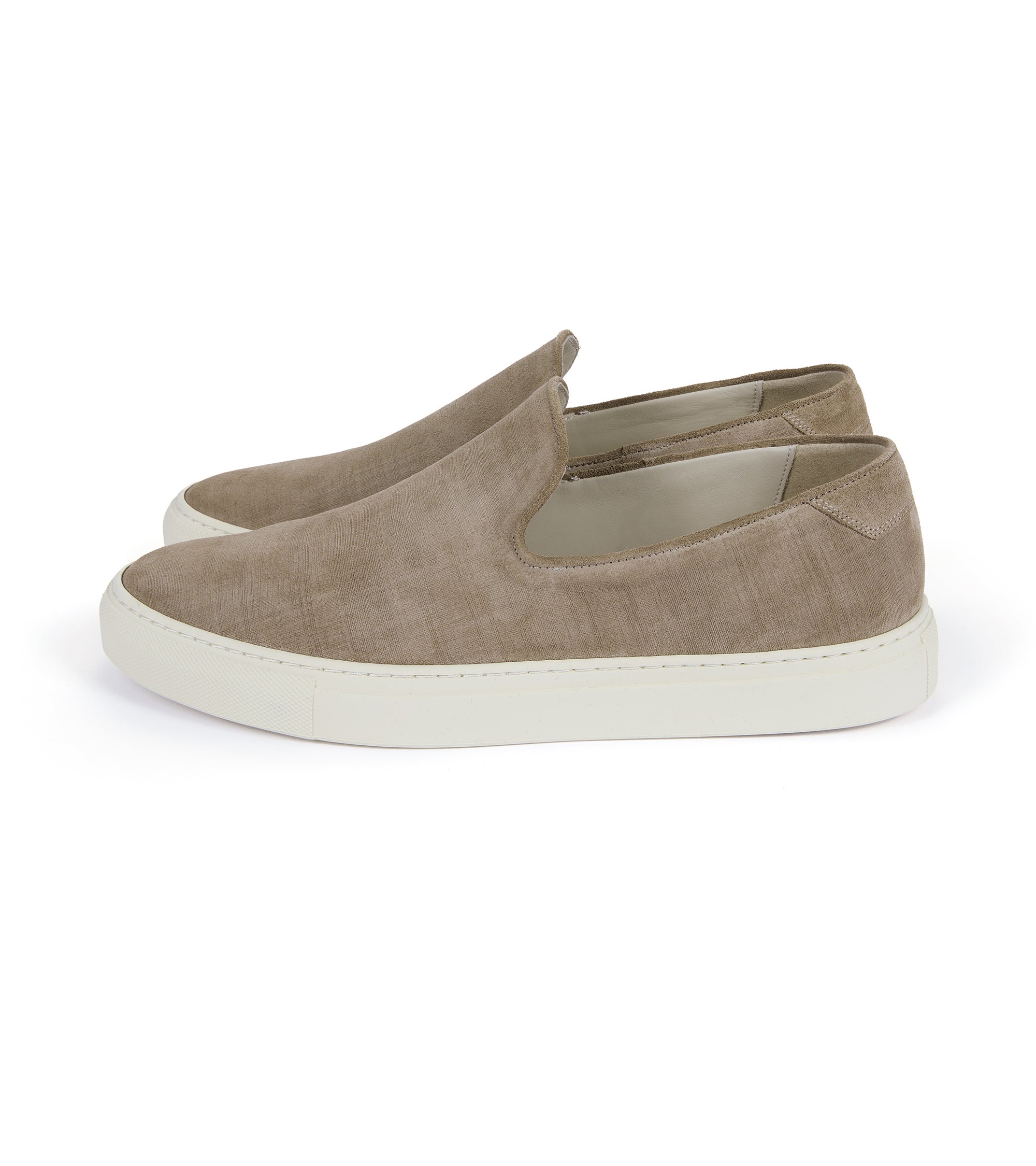 CQP Jetty Suede Slip-On Sneaker: Tabac