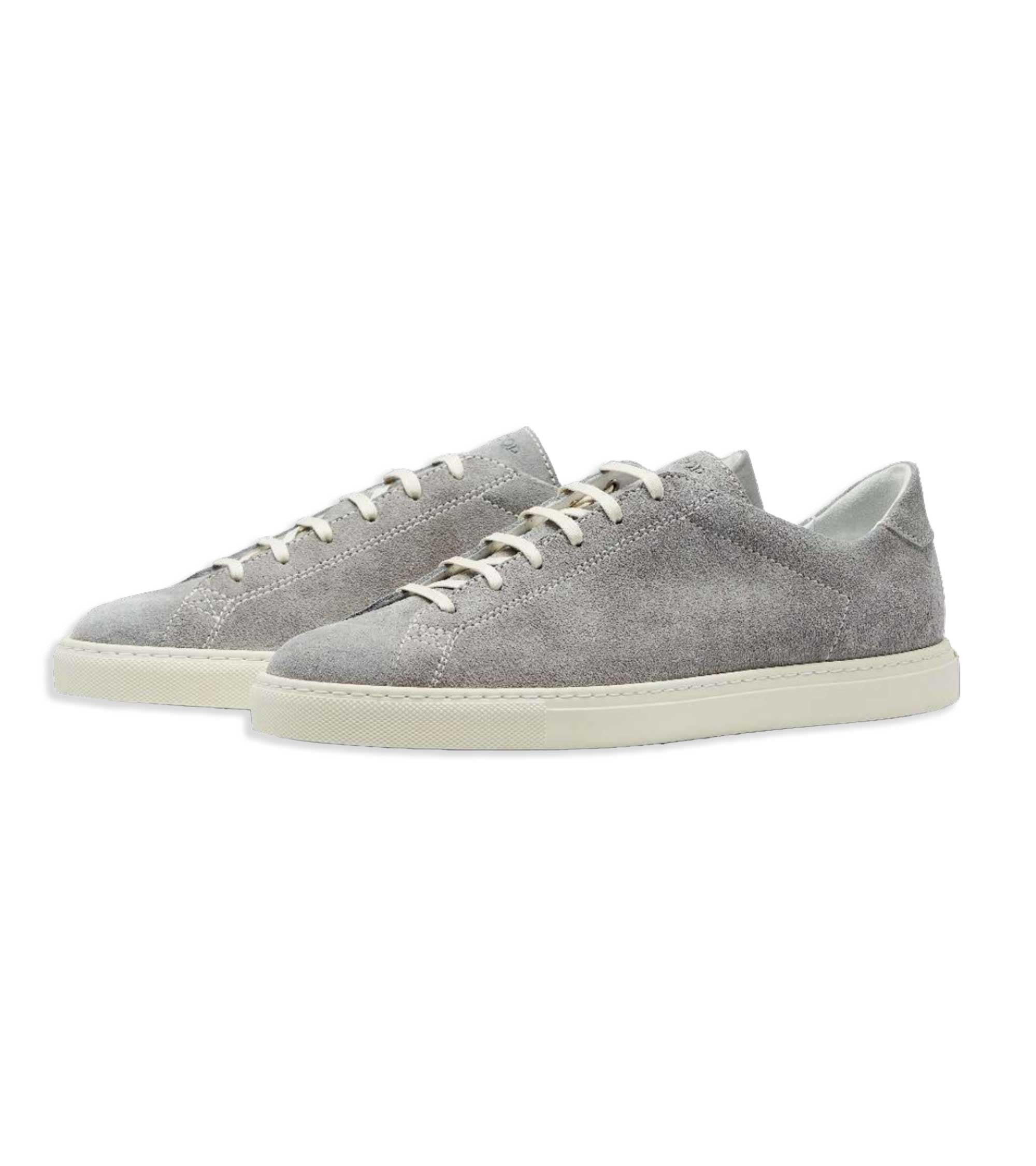 CQP Racquet Suede Sneaker: Cement