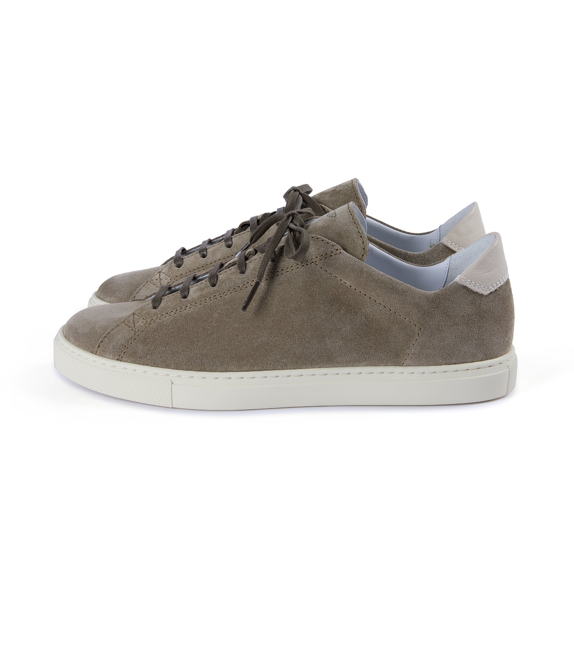 CQP for Trunk Racquet Suede Sneaker: Olive