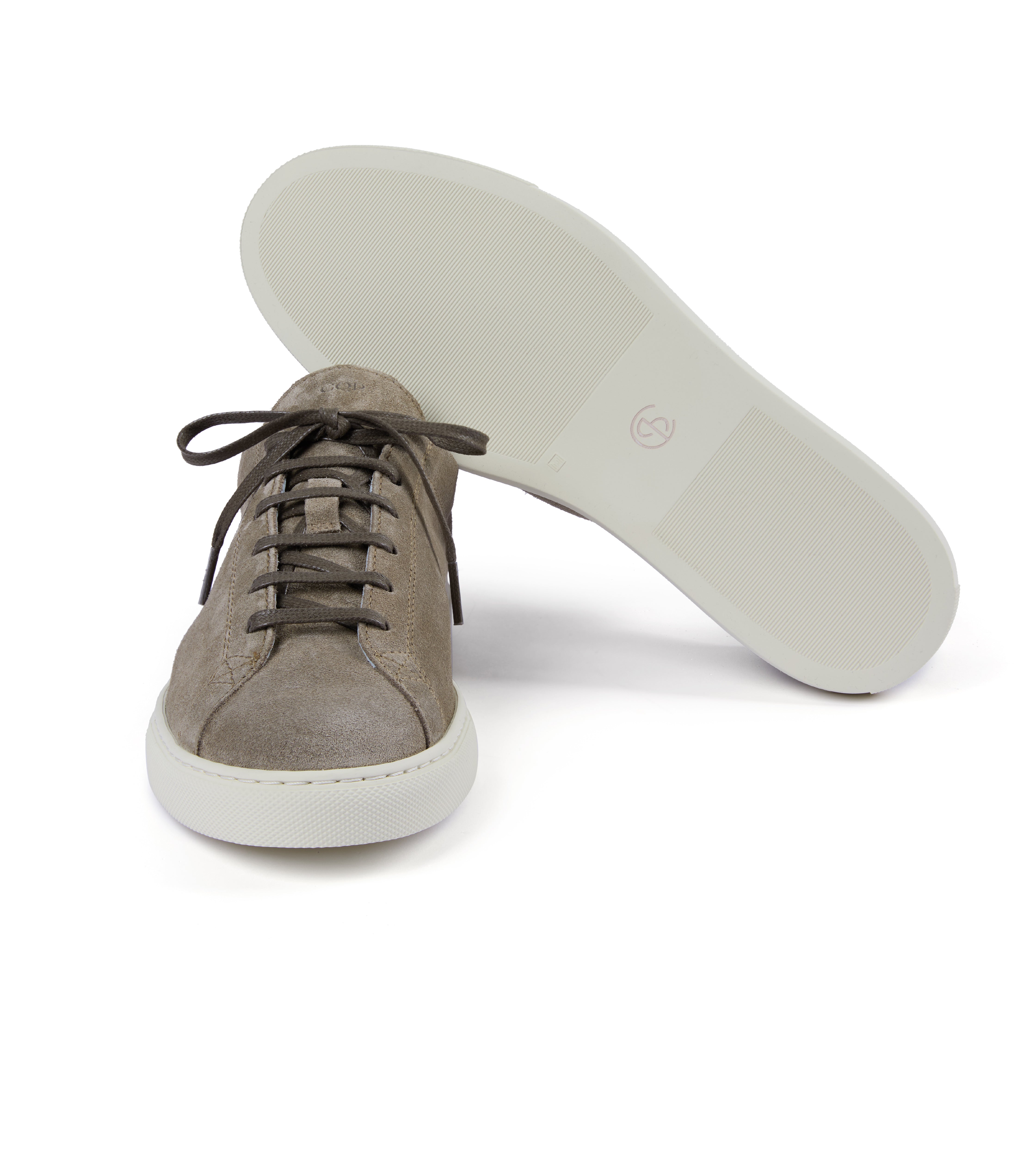 CQP for Trunk Racquet Suede Sneaker: Olive