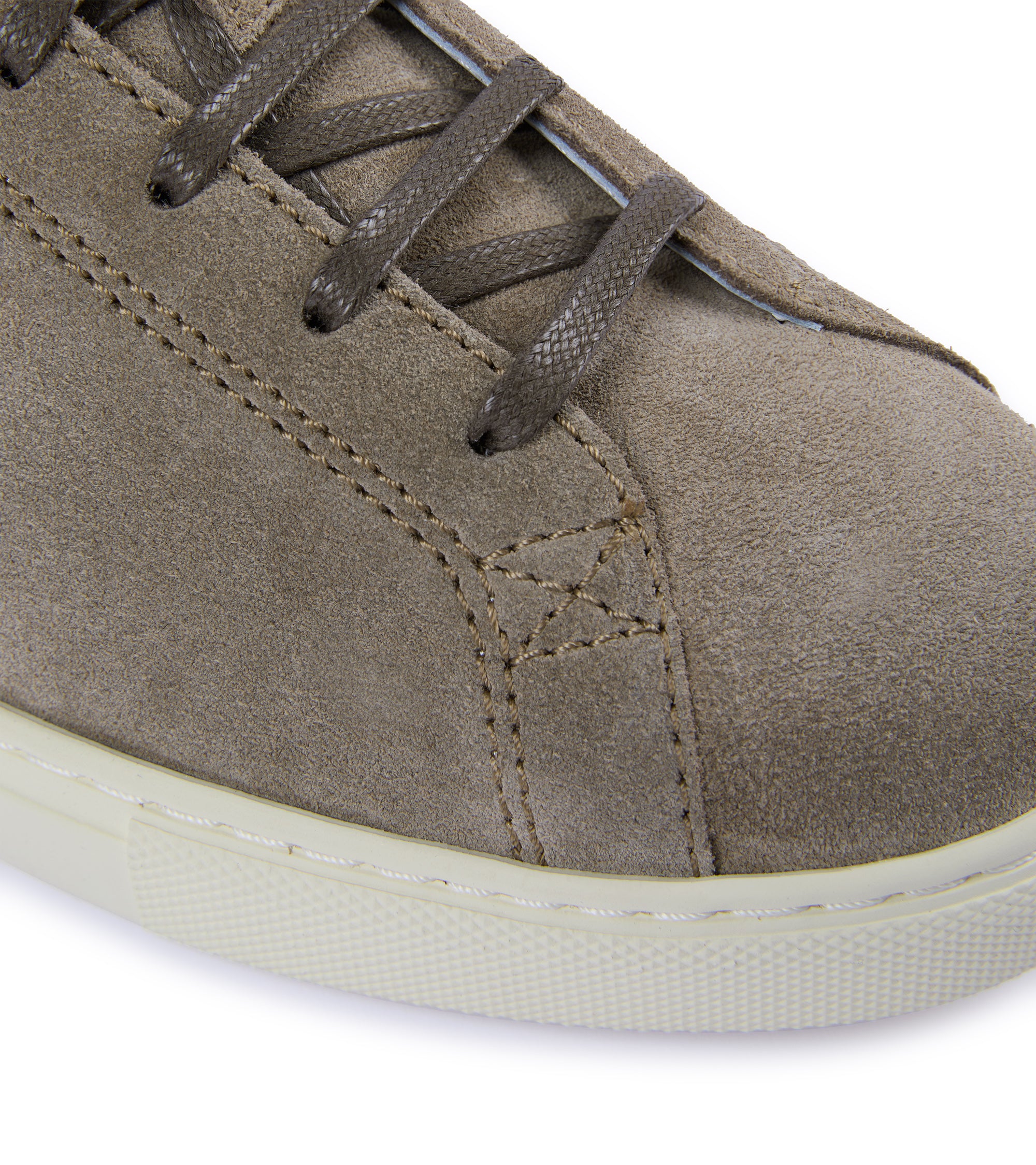 CQP for Trunk Racquet Suede Sneaker: Olive