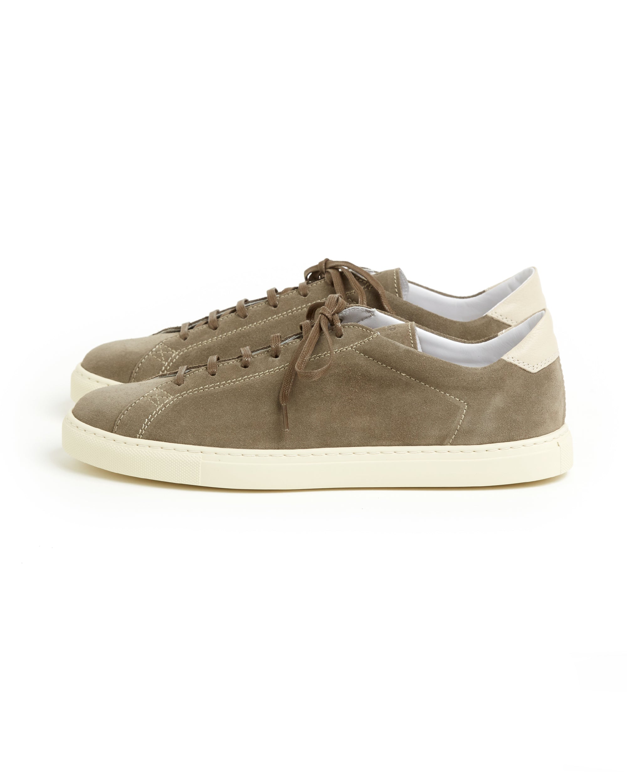 CQP for Trunk Racquet Suede Sneaker: Olive