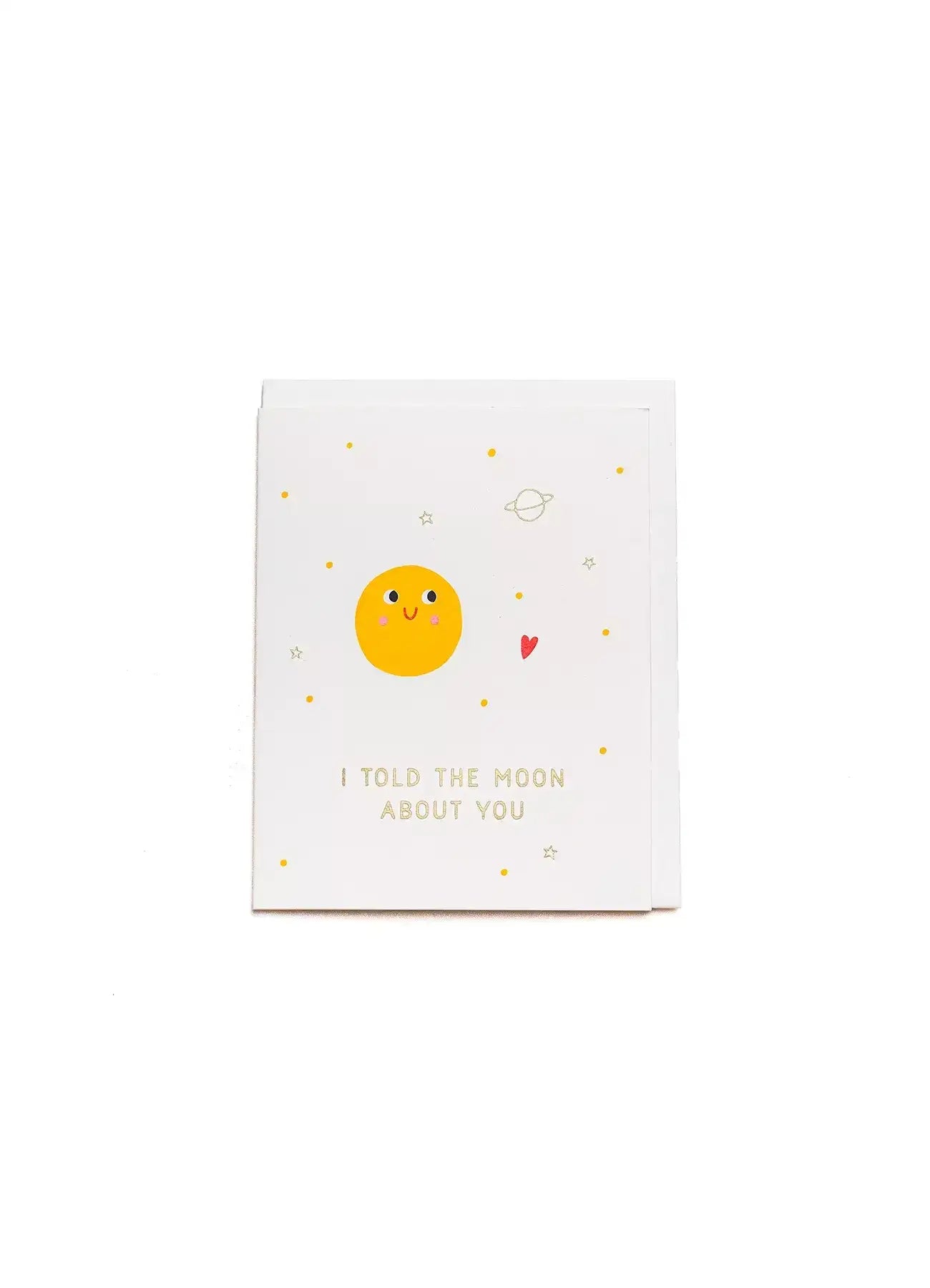 Beirut Je T’aime I Told The Moon About You Greeting Card