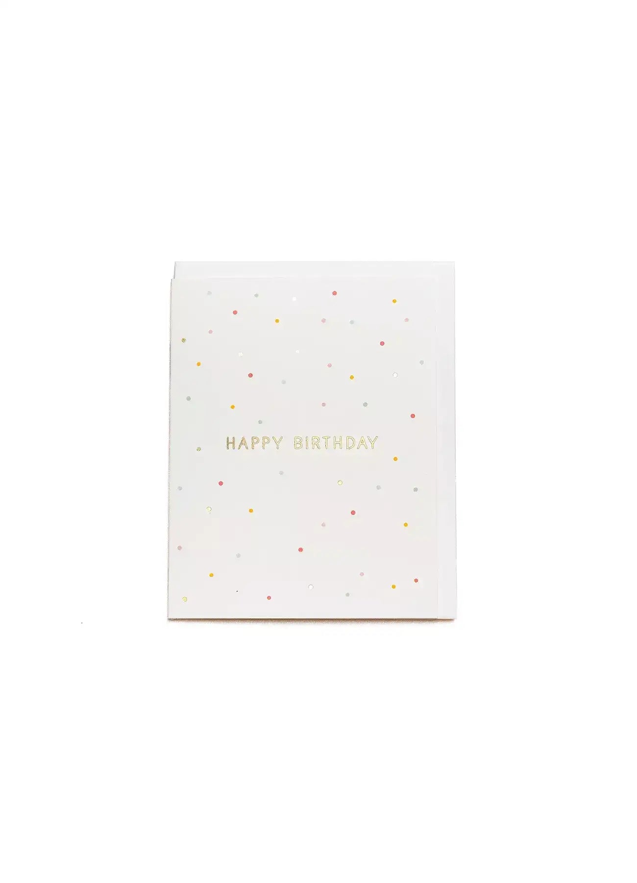 Beirut Je T’aime Happy Birthday Confetti Greeting Card