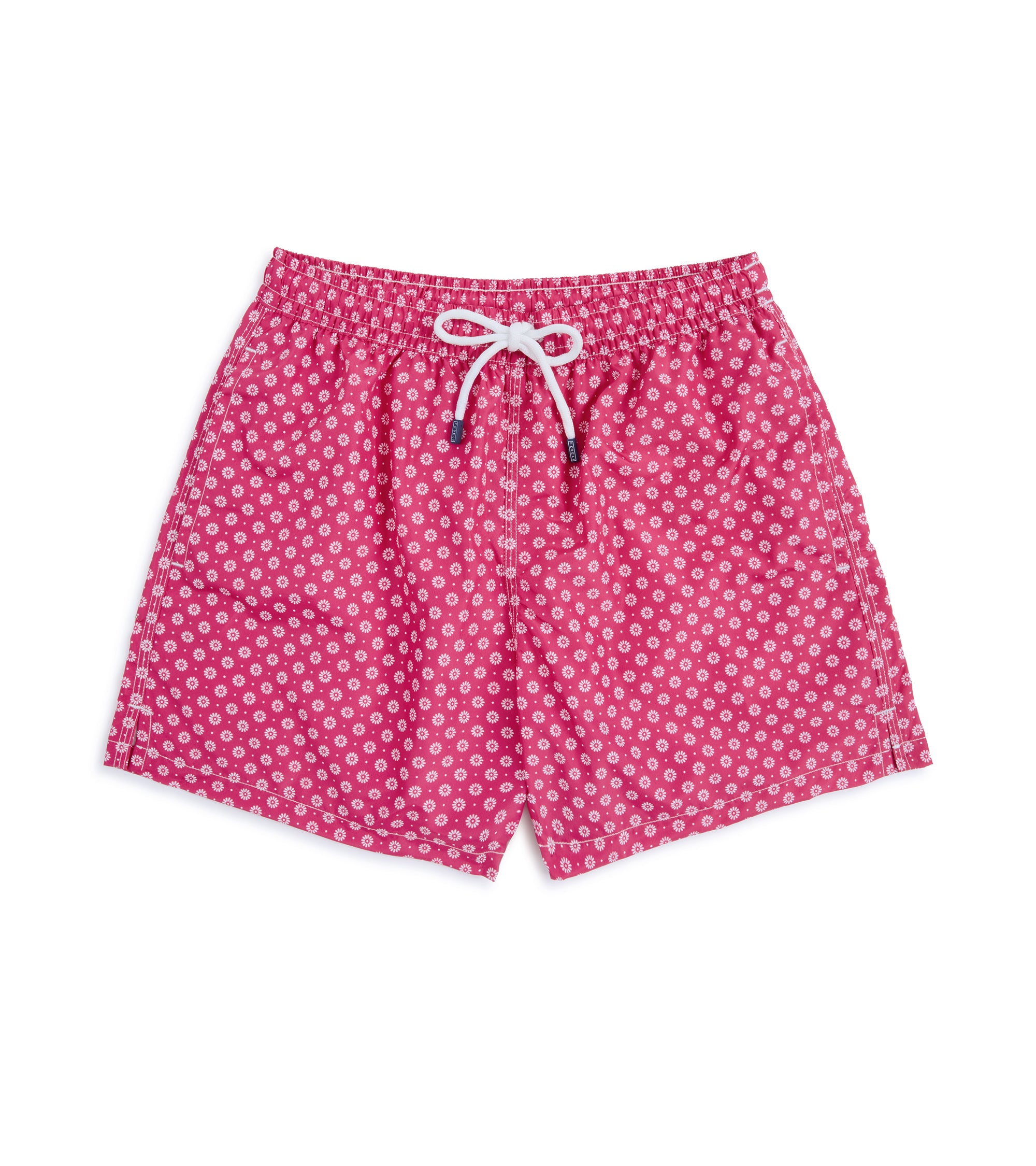 Fedeli Madeira Airstop Motif Swim Shorts: Red