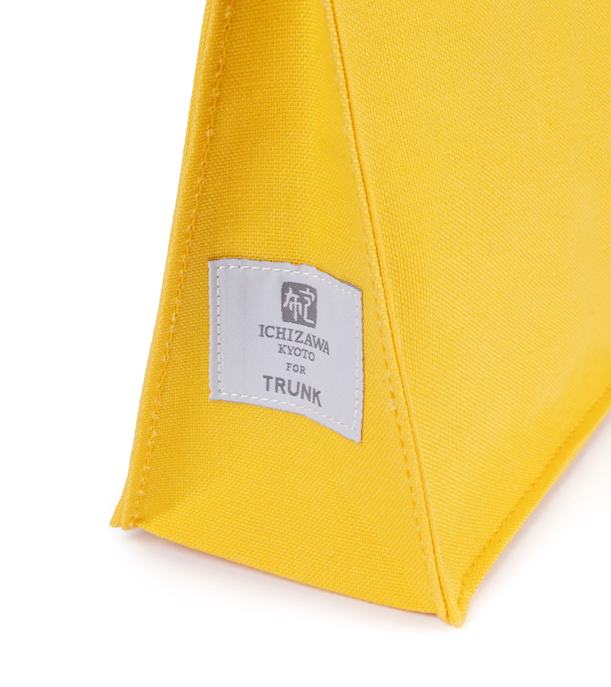 Ichizawa Hanpu for Trunk Medium Pouch: Yellow