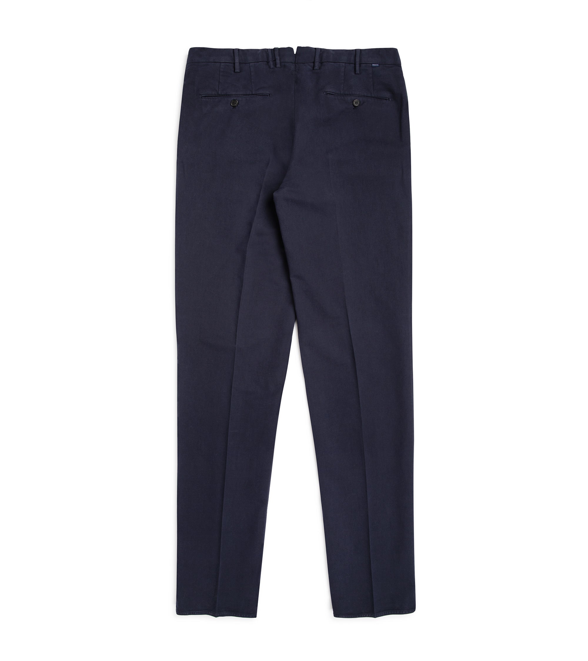 Incotex Regular Doeskin Chino Trousers: Navy