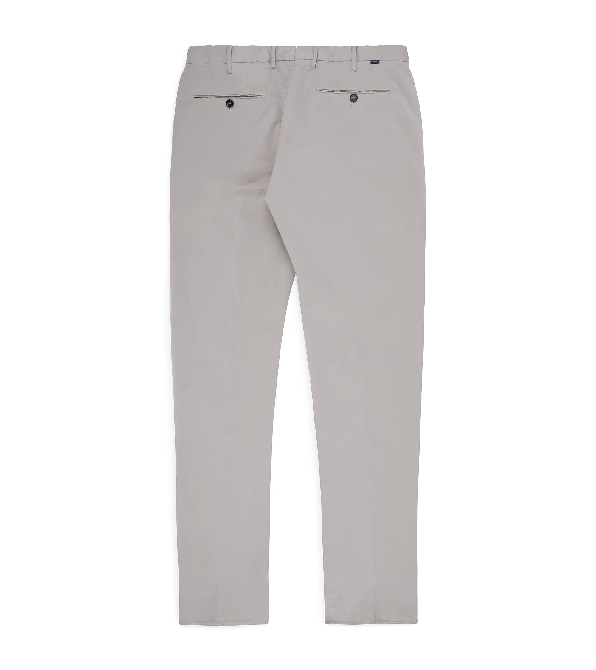 Incotex Regular Fit Royal Batavia Cotton Trousers: Beige