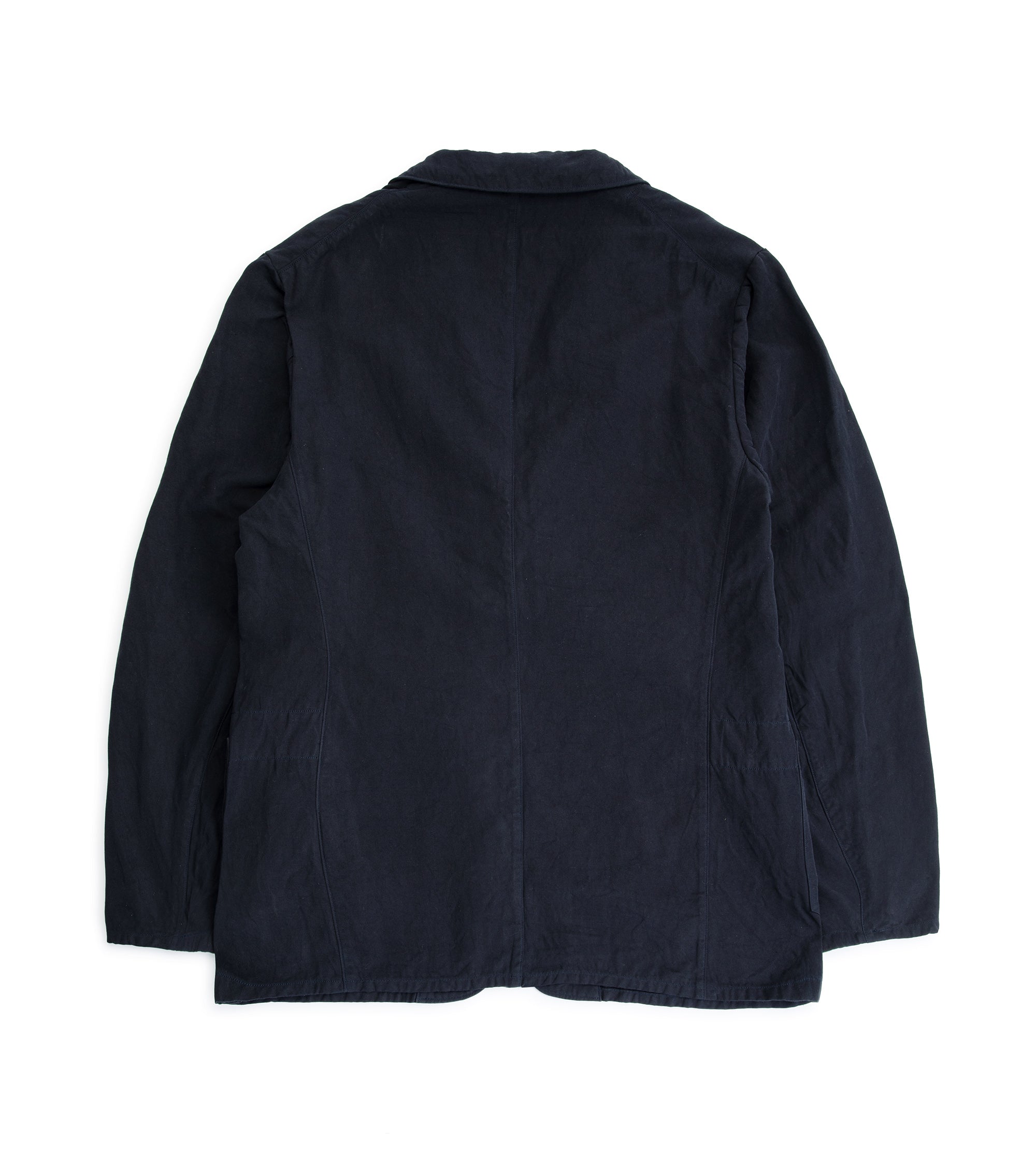 Kaptain Sunshine Cotton Linen Take Easy Jacket: Navy