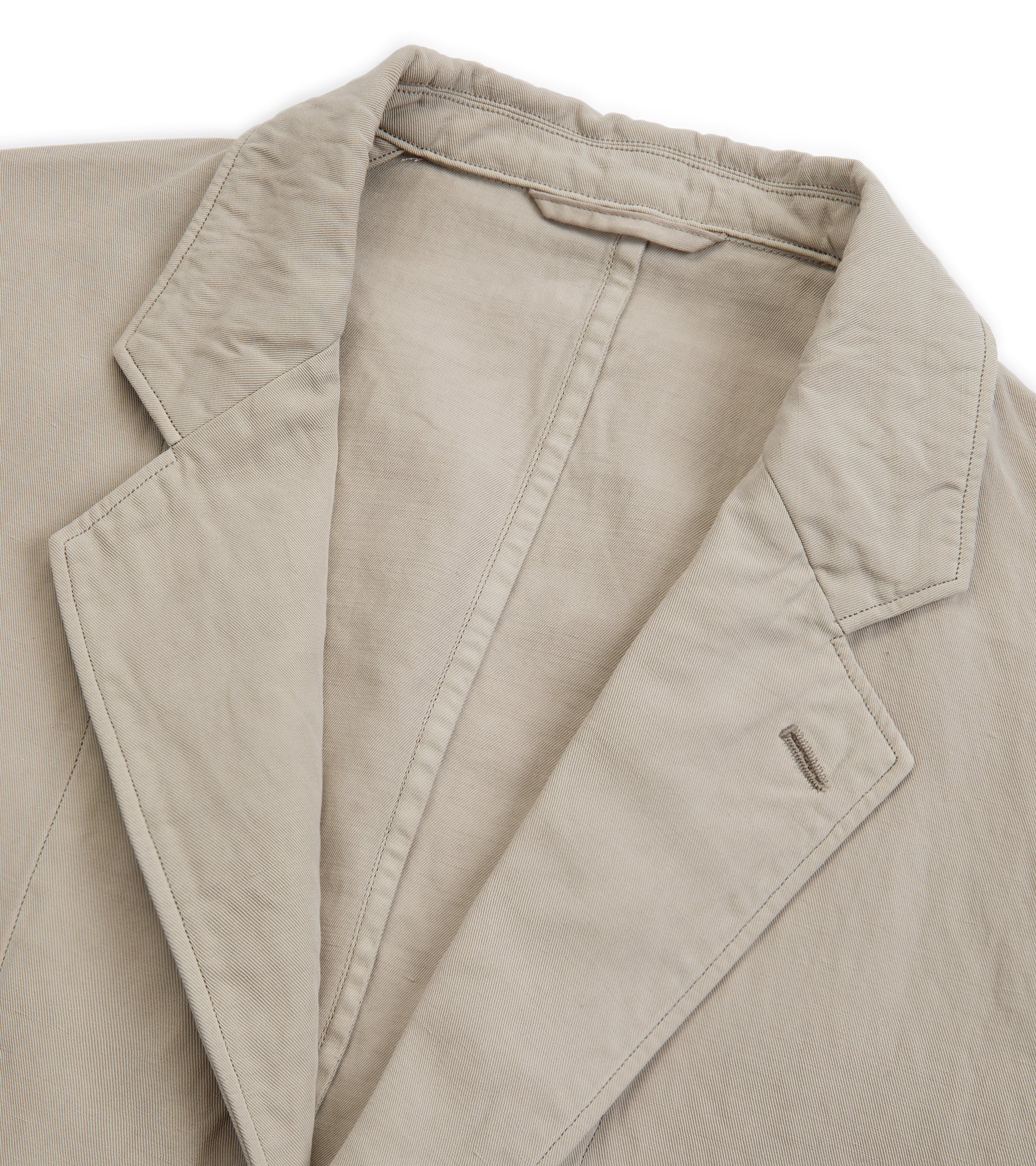 Kaptain Sunshine Cotton Linen Take Easy Jacket: Vintage Khaki