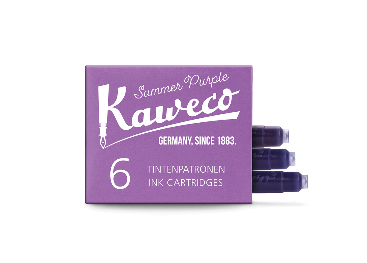 Kaweco Ink Cartridges: Summer Purple (x6)