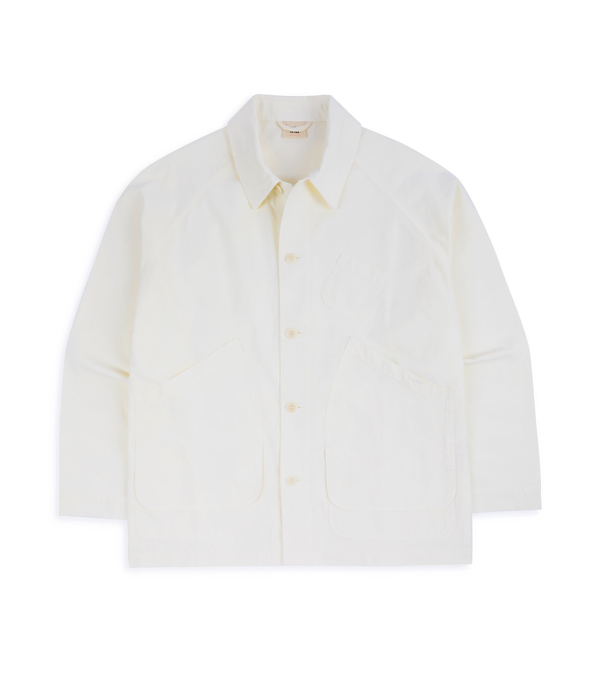 La Paz Mantero Cotton Canvas Jacket: Off White