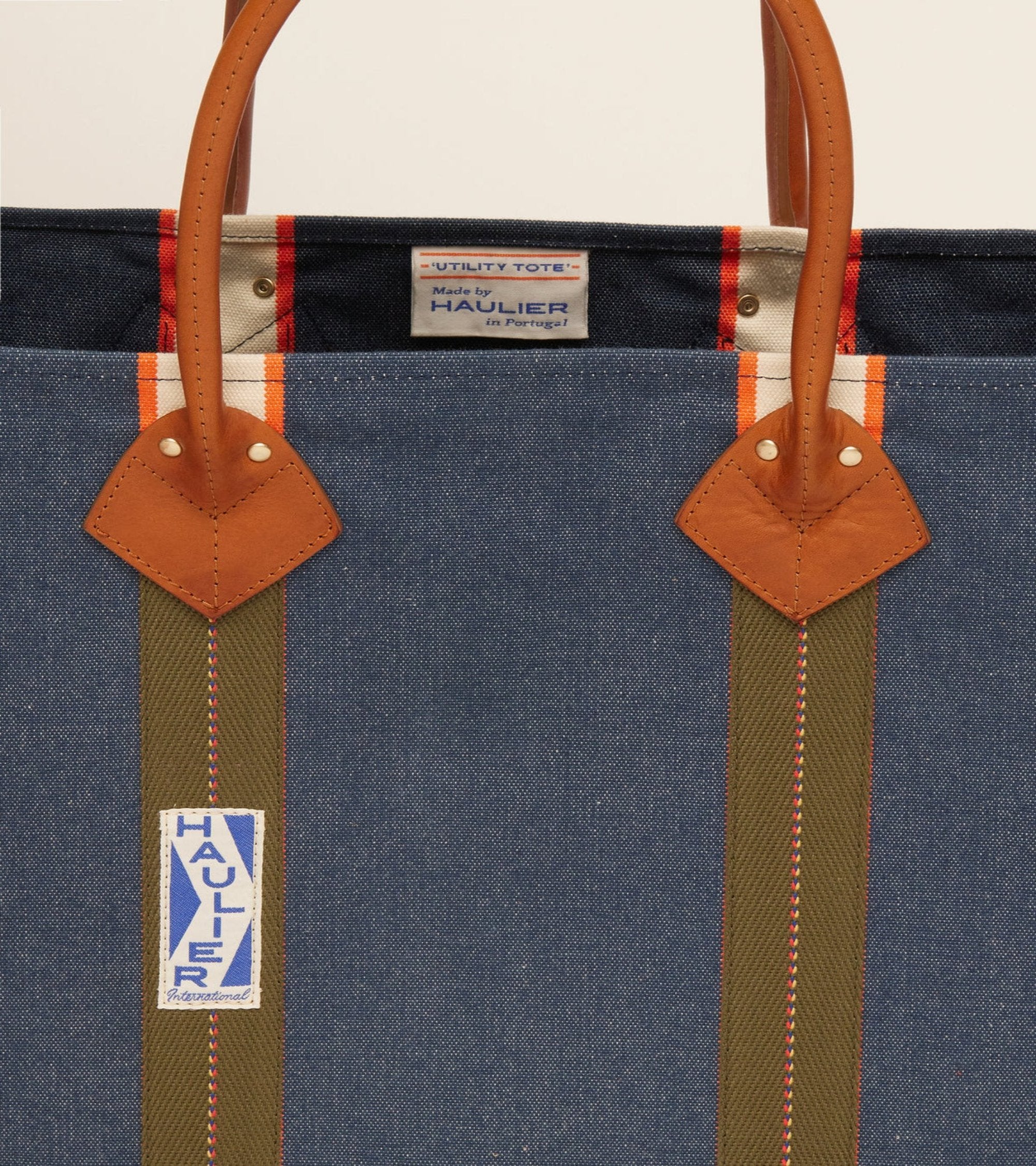 Haulier Medium Utility Tote Bag: Indigo