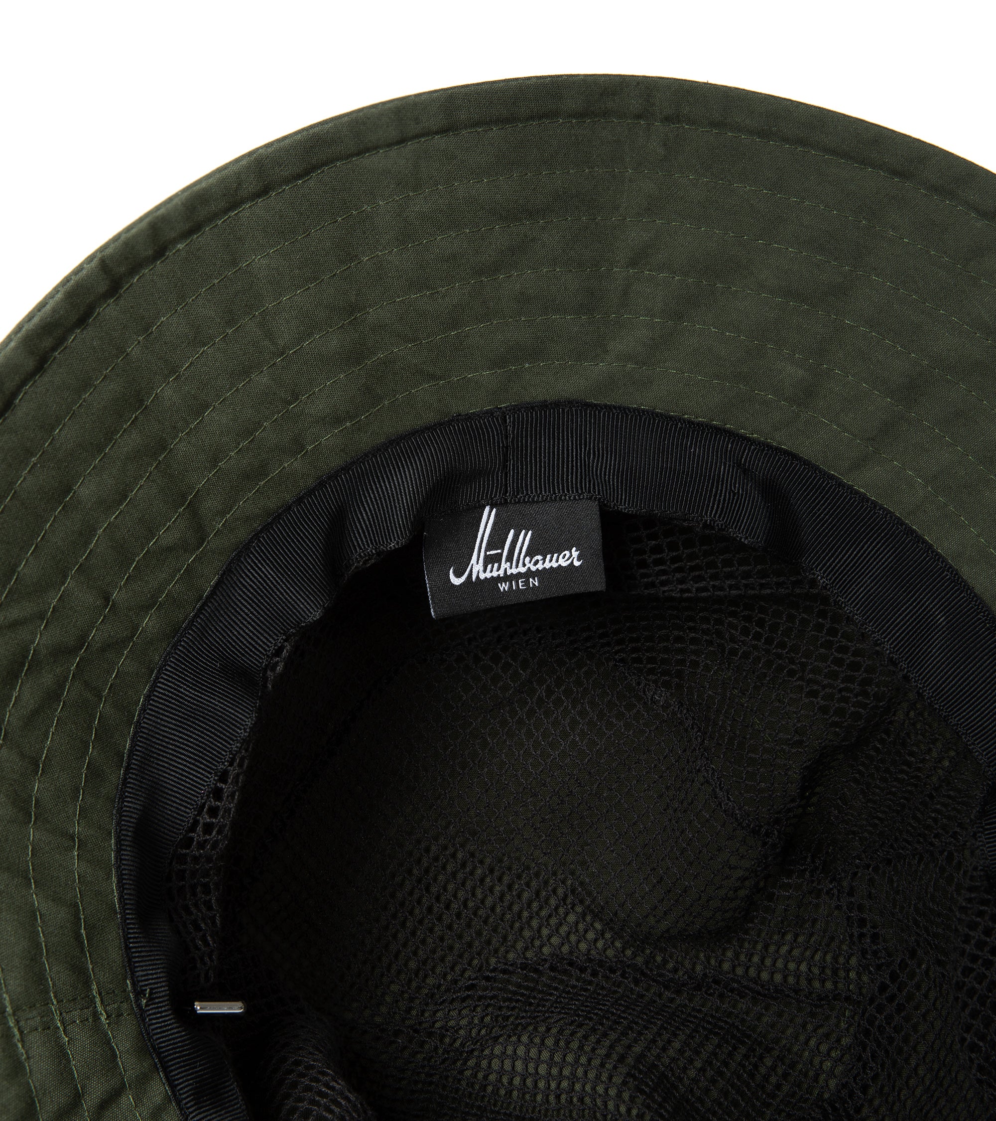 Mühlbauer Joost Waxed Cotton Bucket Hat: Olive