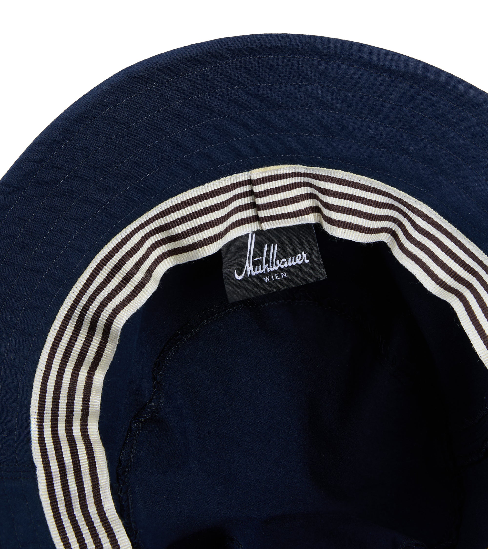 Mühlbauer Walter Light Cotton Bucket Hat: Navy