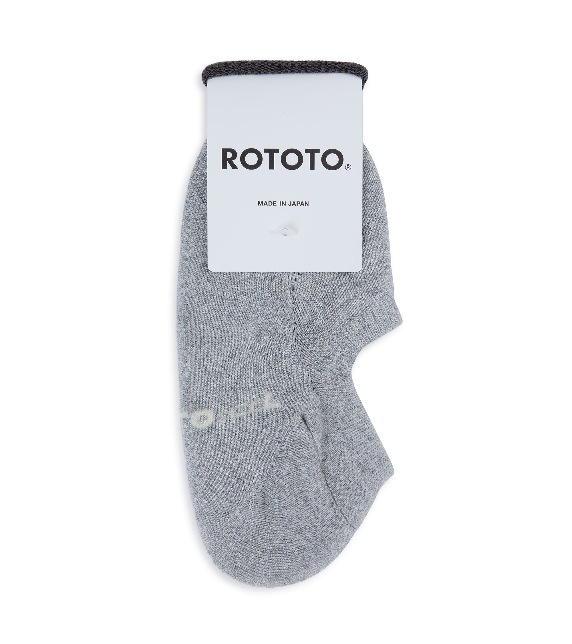 RoToTo Pile Foot Cover Socks: Light Grey