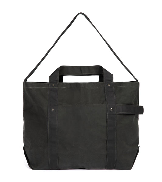 Tembea XL Harvest Tote Bag: Charcoal – Trunk Clothiers