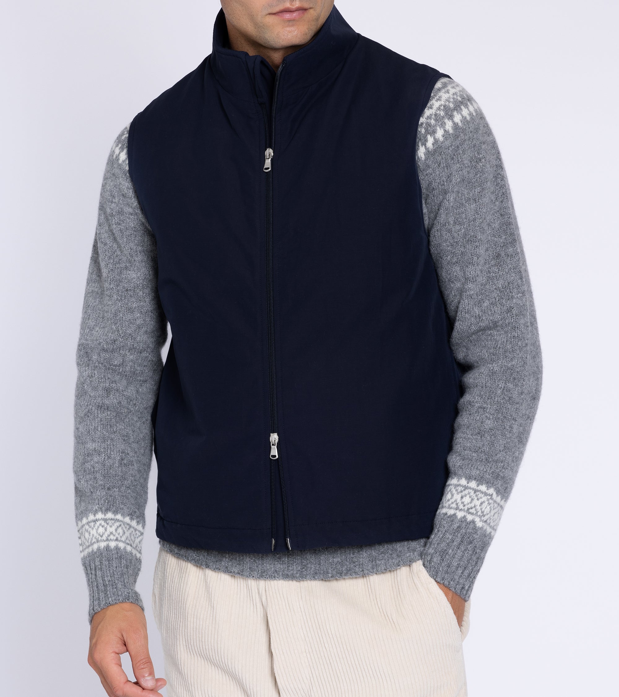 Trunk Park Technical Gilet: Navy