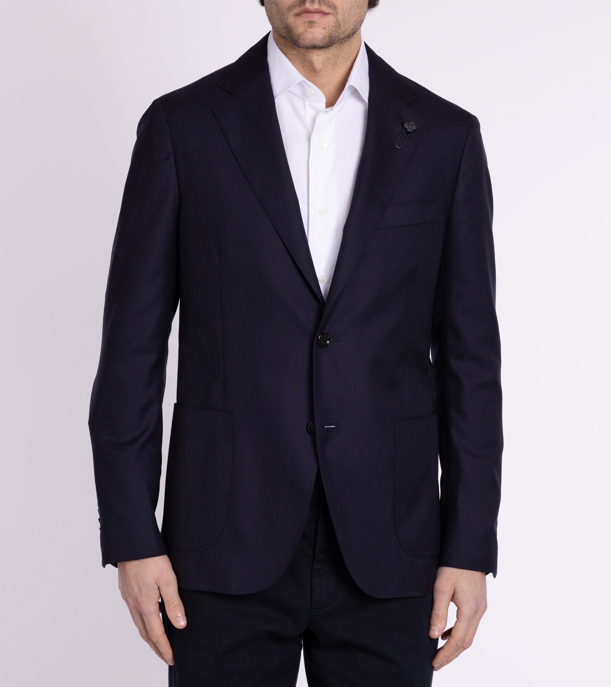 Lardini Loro Piana Cashmere Jacket: Navy