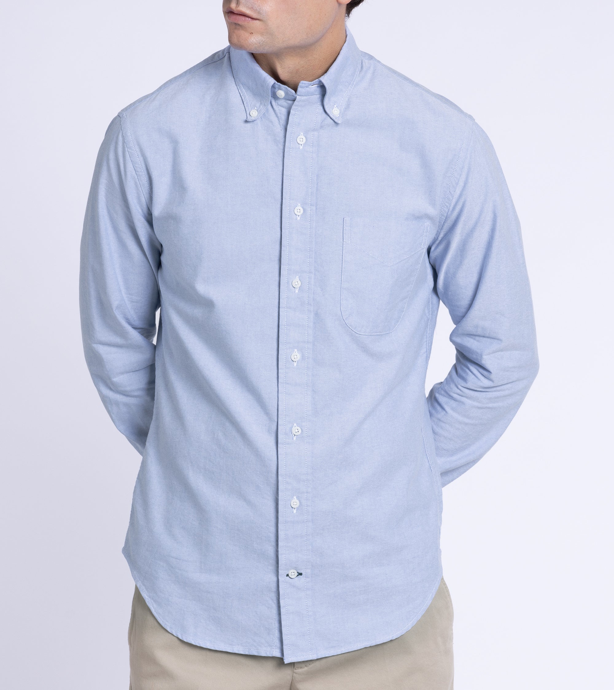 Gitman Vintage Oxford Shirt: Blue