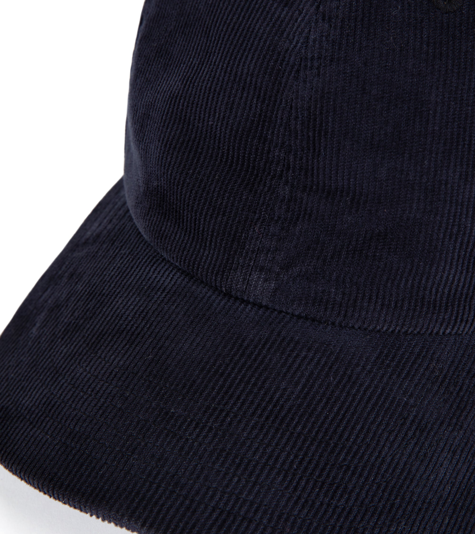 Trunk Cotton Corduroy Baseball Cap: Navy