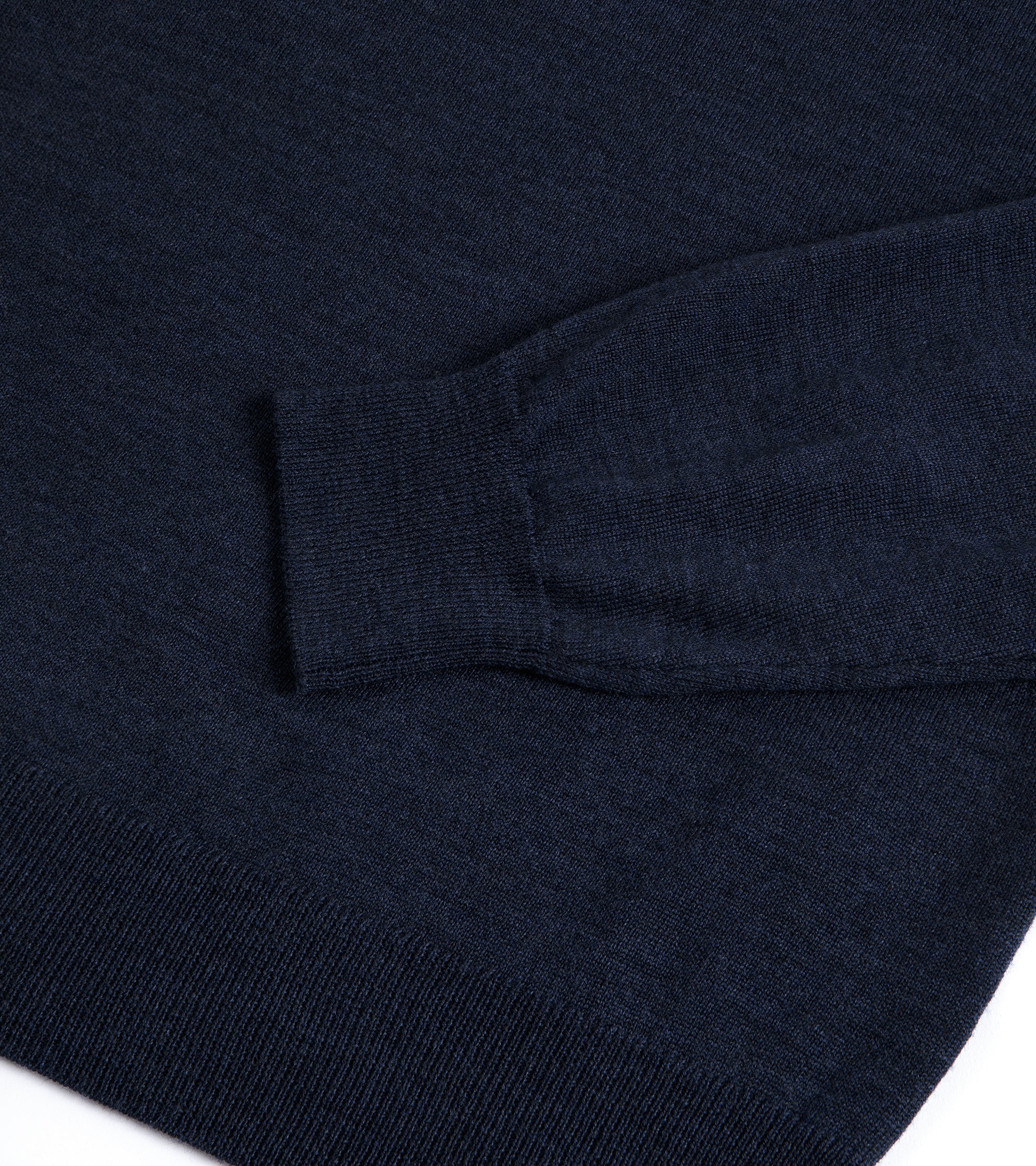 Trunk Harley Merino Crew Neck Sweater: Mid Blue