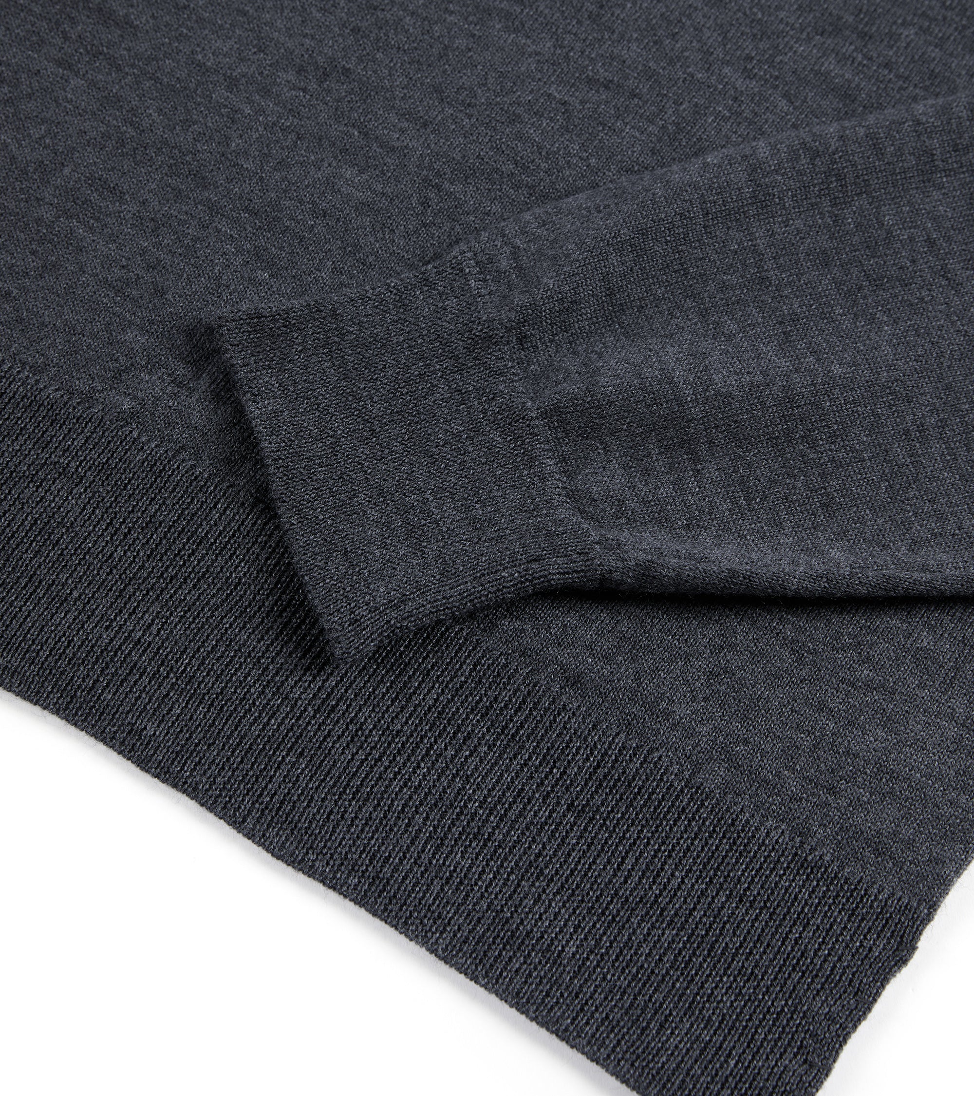 Trunk Harley Merino Crew Neck Sweater: Dark Grey