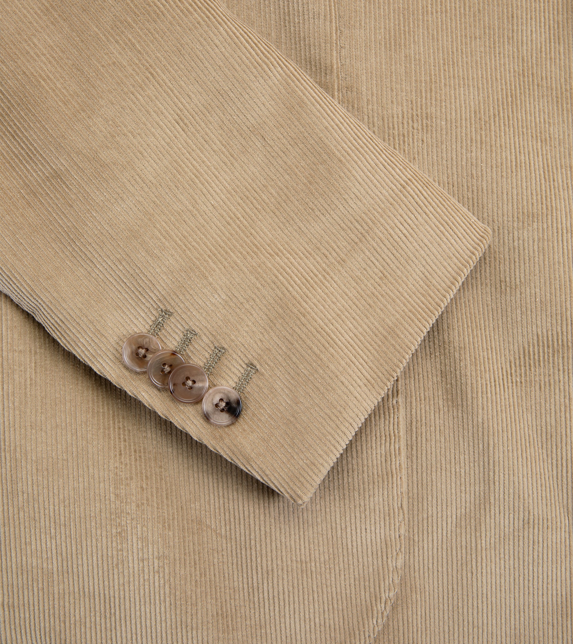 Trunk Wigmore Fine Cotton Corduroy Suit Jacket: Beige