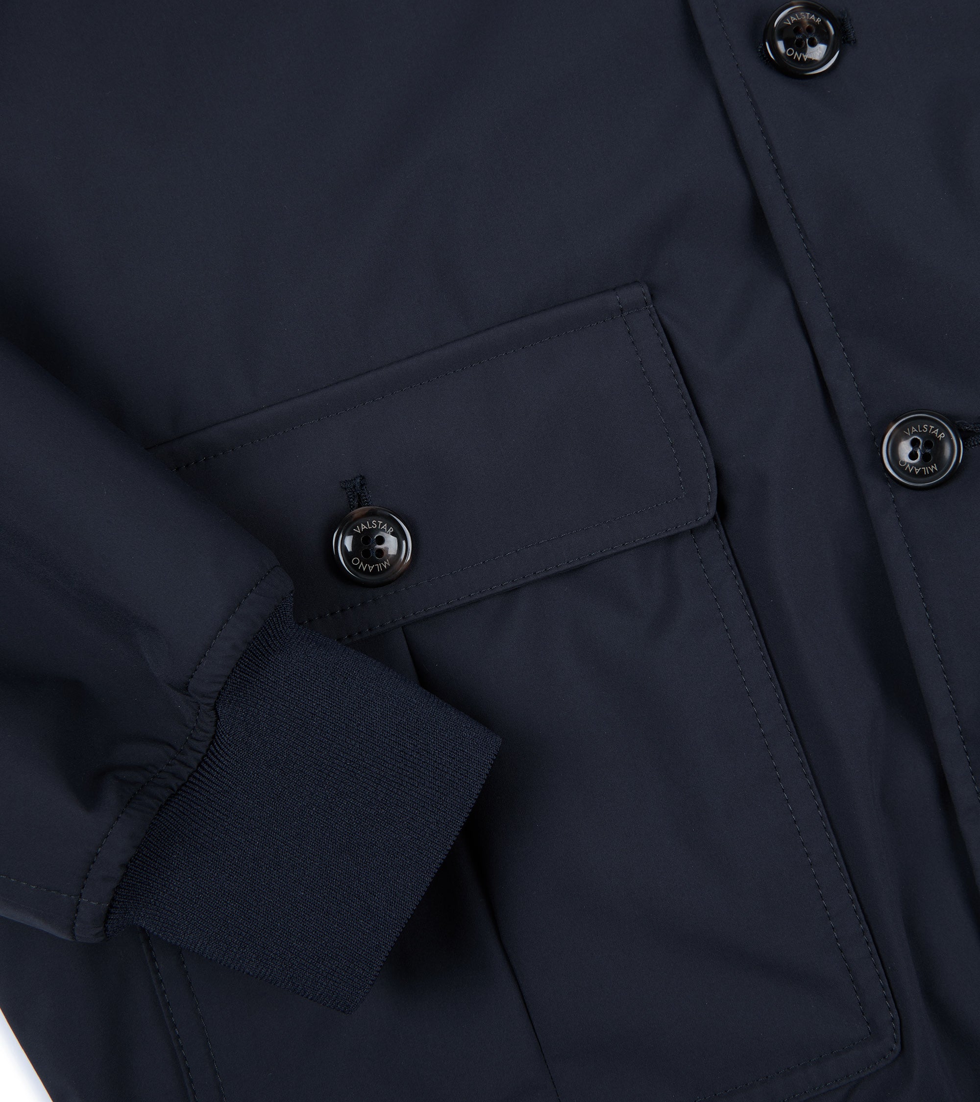 Valstar Valstarino Water-Repellent Packable Jacket: Navy