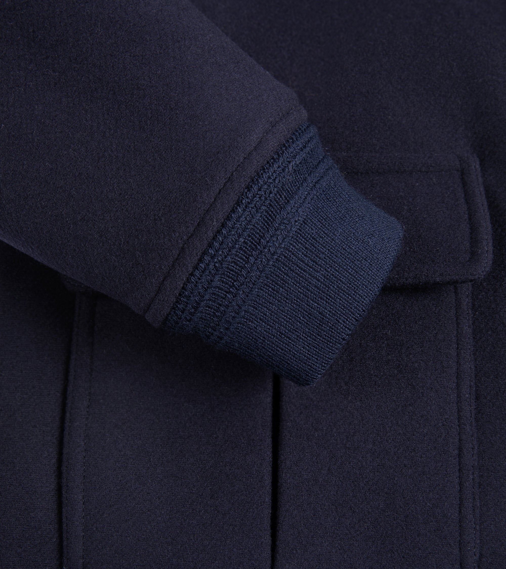 Valstar Valstarino Wool Flannel Jacket: Navy