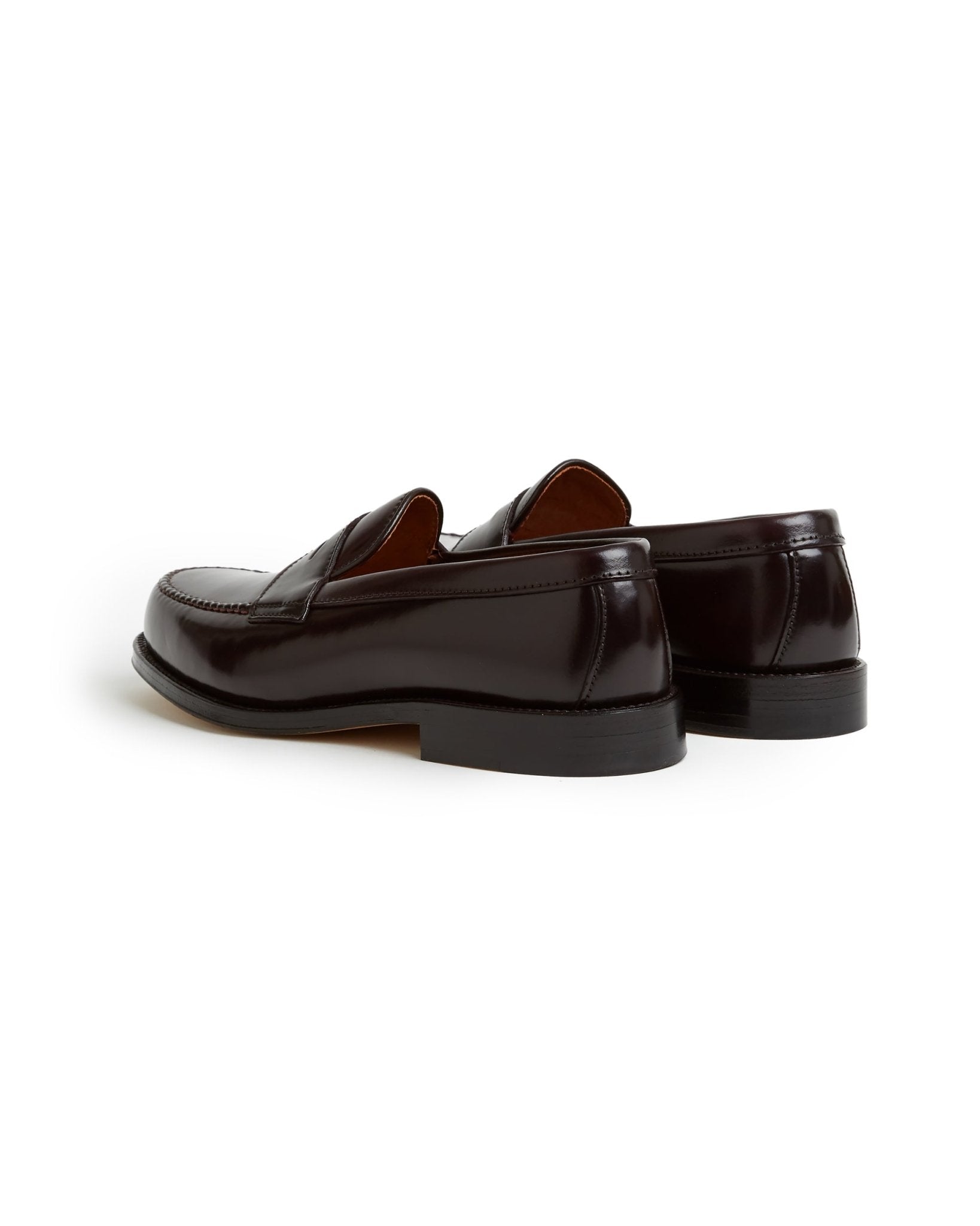 Alden Cordovan Penny Loafer: Dark Burgundy 986 - Trunk Clothiers