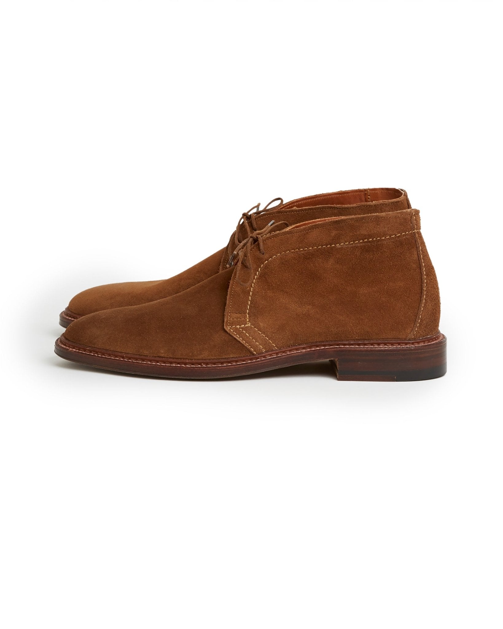 Alden Unlined Suede Chukka Boot: Snuff 1493 - Trunk Clothiers