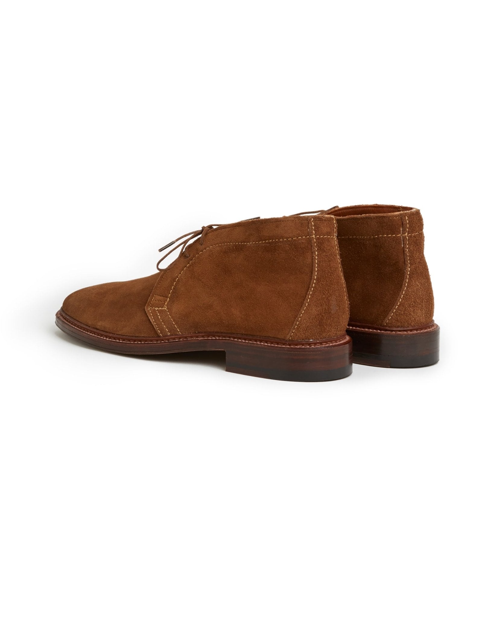 Alden Unlined Suede Chukka Boot: Snuff 1493 - Trunk Clothiers